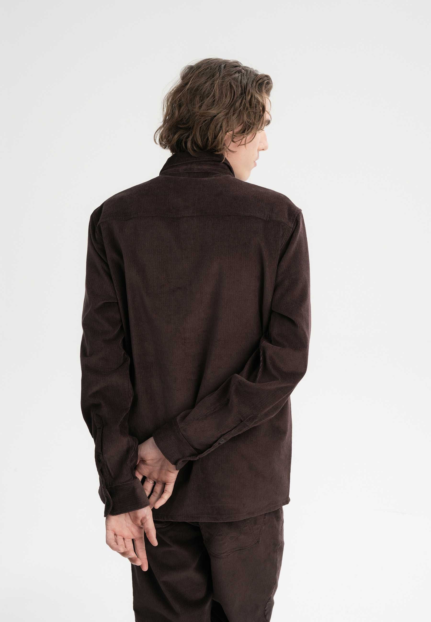 MELA Langarmhemd Cord Hemd Style NIMIT clean