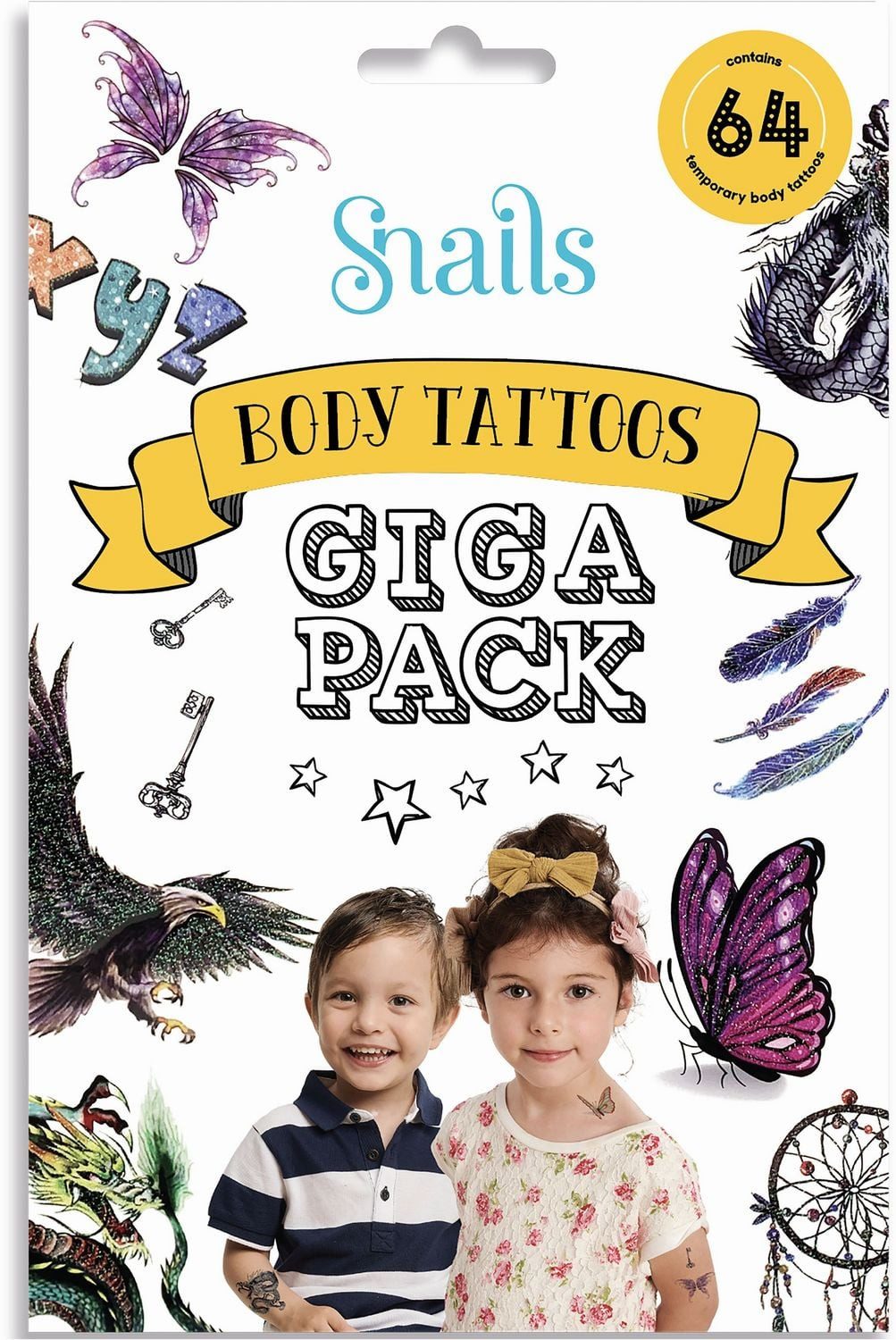 Carletto Geschenkkarte Snails Tattoos Natur & Fantasie
