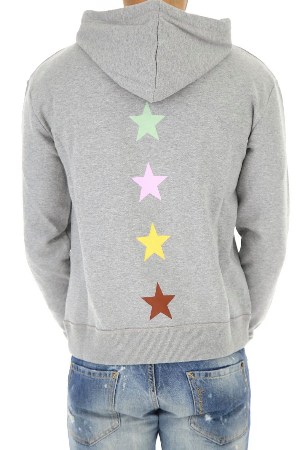 Valentino Kapuzensweatshirt Jamie Reid Hoodie Grau Punk Poem Hoodie Sweatshirt Limitierte Edition – ausverkauft & extrem selten (Sammlerstück)