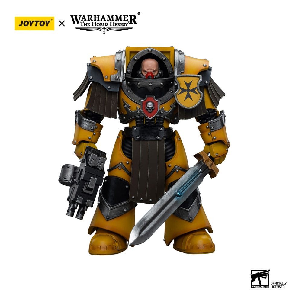 Joy Toy (CN) Actionfigur Joy Toy Warhammer The Horus Heresy 1/18 Imperial Fists Legion Cataphra