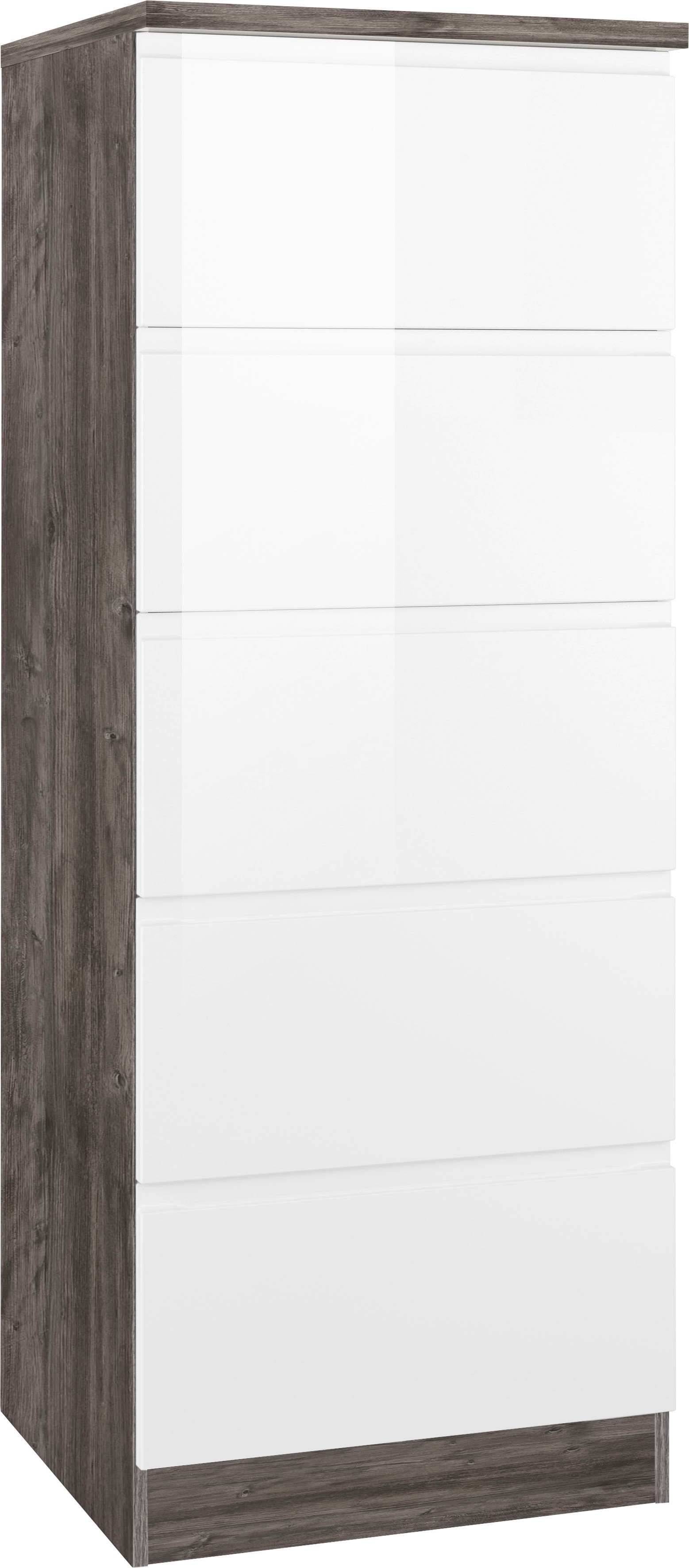 KOCHSTATION Vorratsschrank KS-Virginia 60 cm breit, mit 5 Auszügen günstig online kaufen