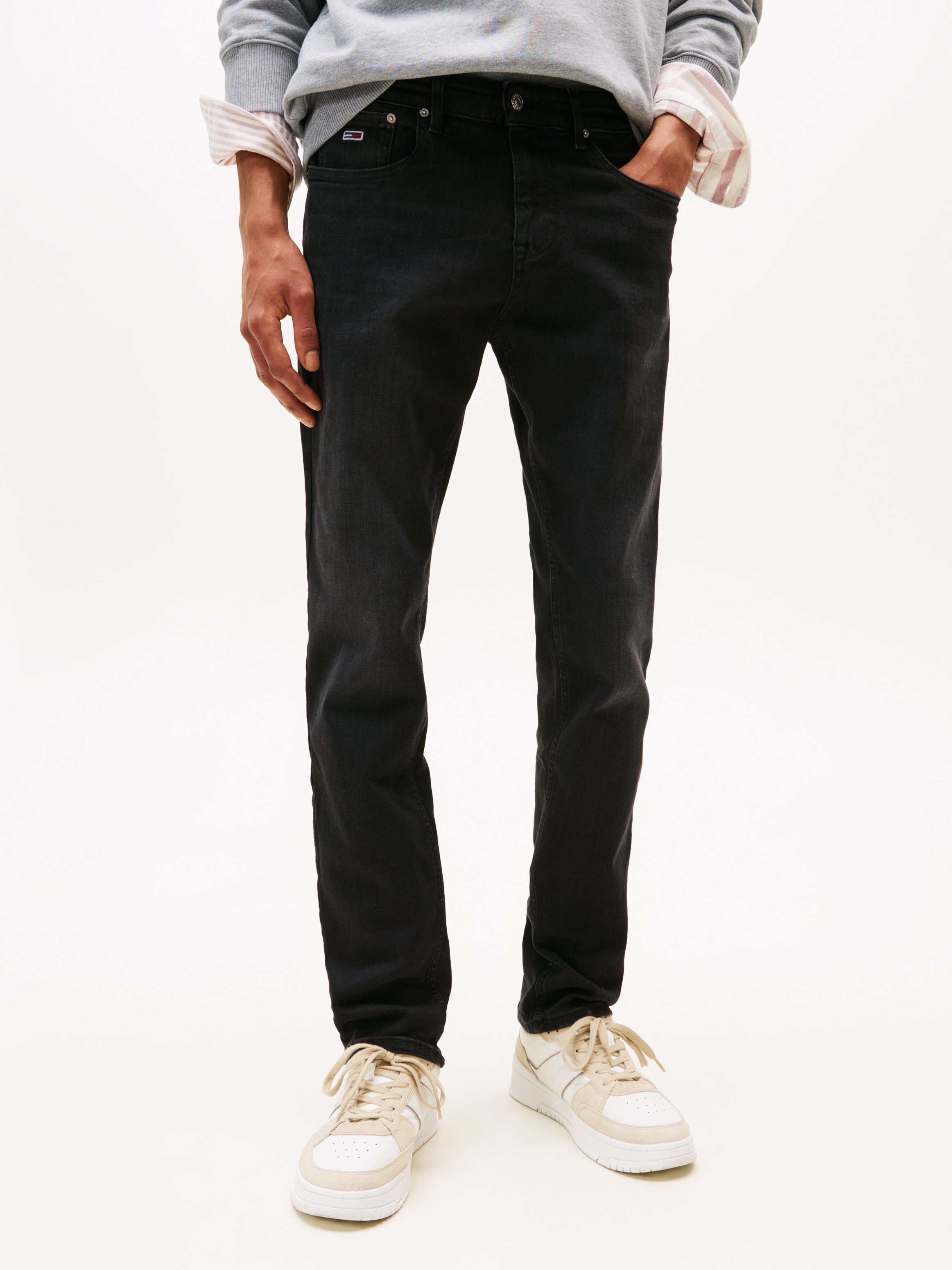 Tommy Jeans Slim-fit-Jeans Scanton Slim Slim‑Fit‑Jeans mit mittlerer Leibhö günstig online kaufen