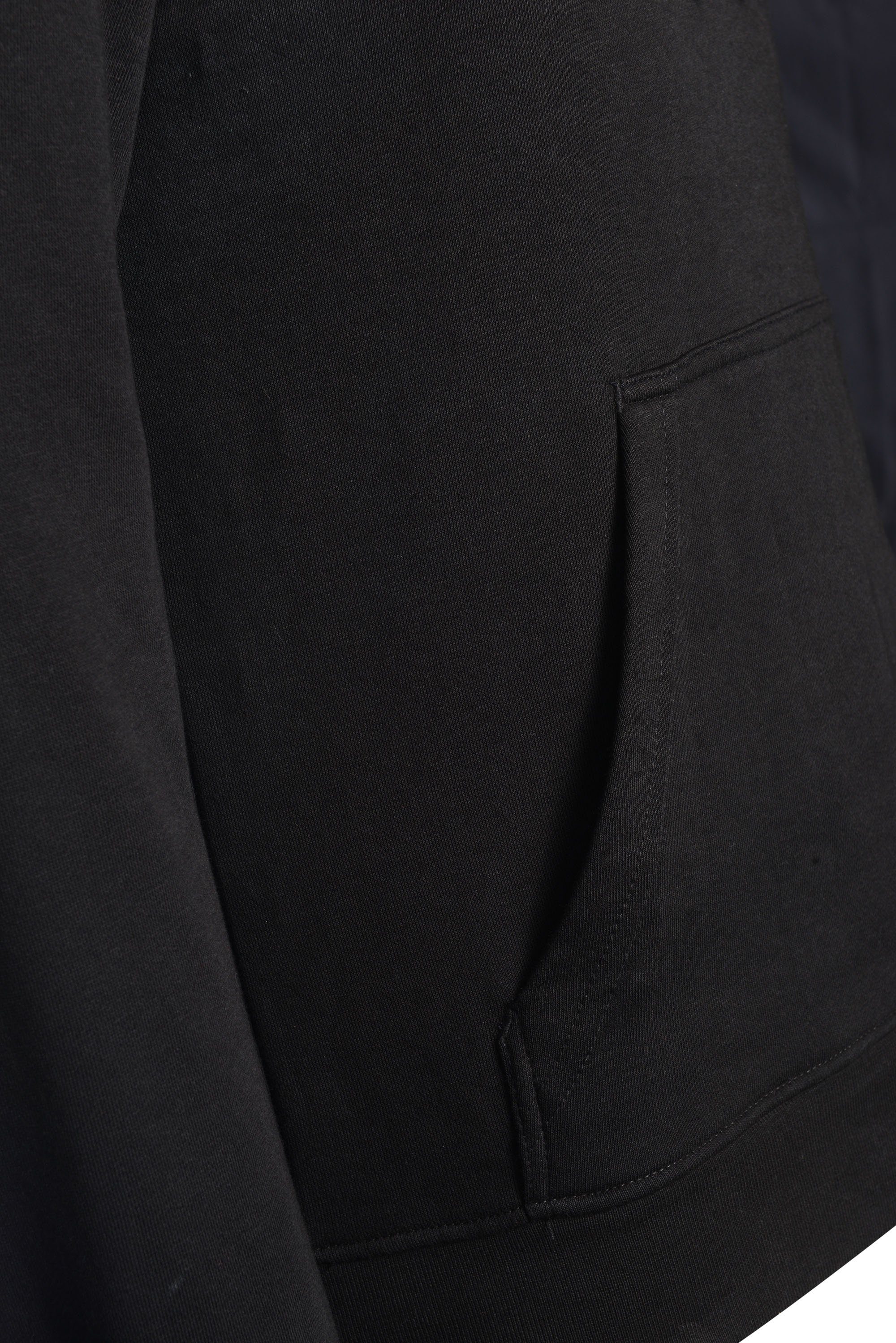 schwarz PEAK classic (1-tlg) Kapuzensweatshirt mit Bauchtasche praktischer