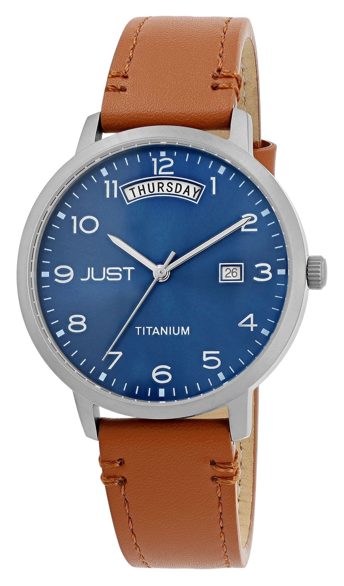 JUST WATCH Quarzuhr Miko mit Echtlederarmband, allergikerfreundlich günstig online kaufen