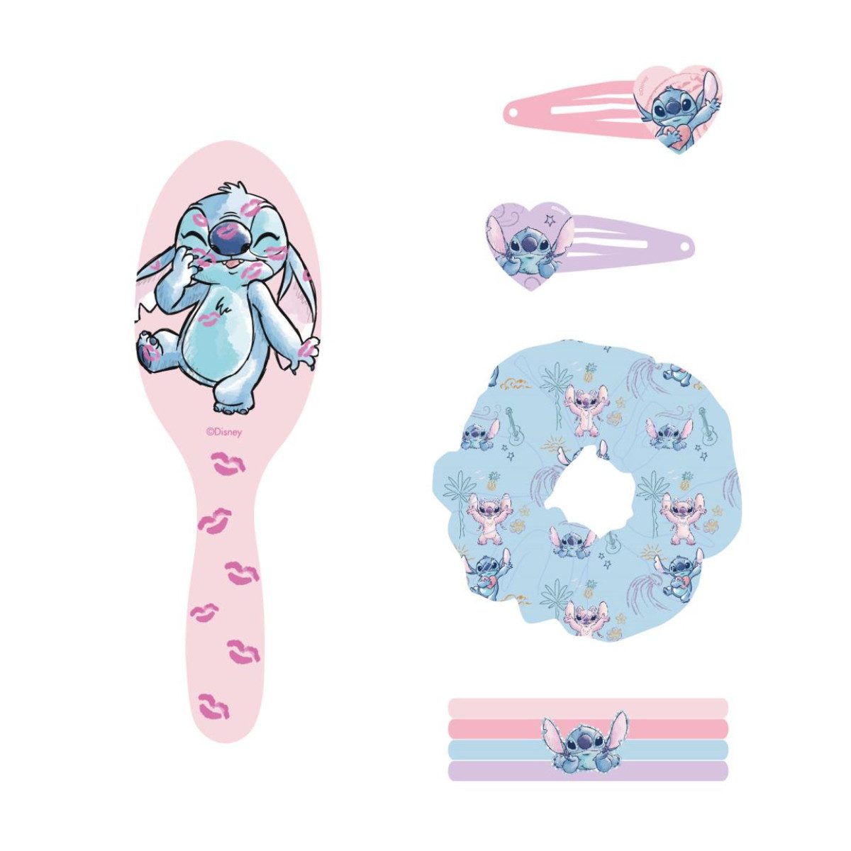 Cerda Haarkamm Disney Stitch Beauty Zubehör Set Stitch 14x22x4 cm Accessoires