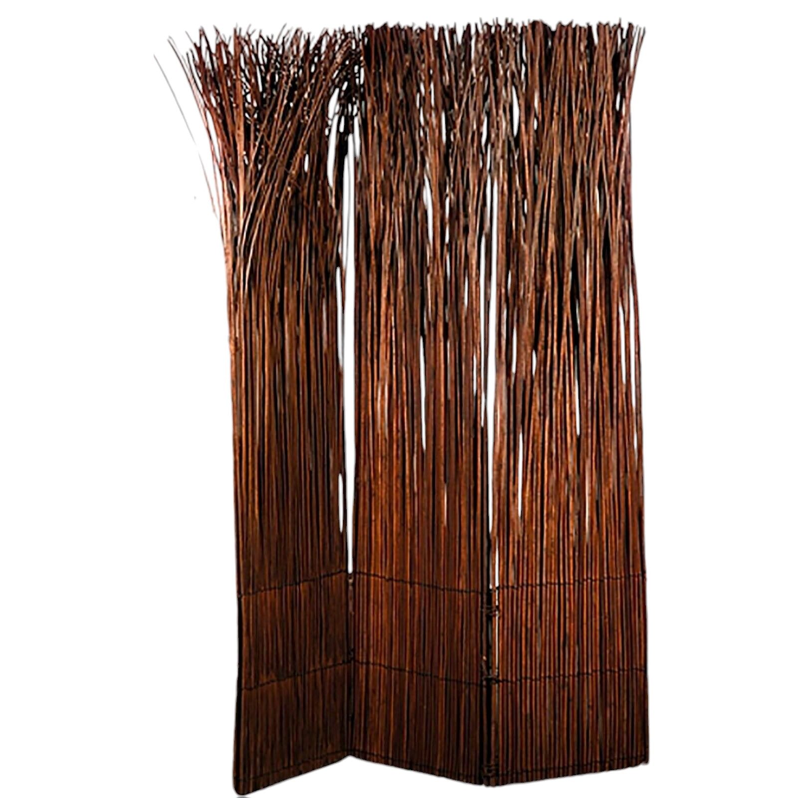 DESIGN DELIGHTS Paravent PARAVENT NATURE braun, 160x120cm(HxB) Weiden Raumt günstig online kaufen