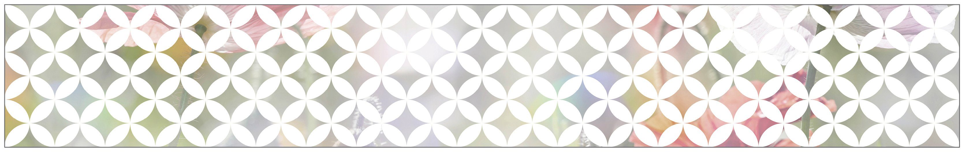 Chadi halbtransparent, 30 x 200 statisch white, MySpotti, cm, glatt, Look haftend Fensterfolie