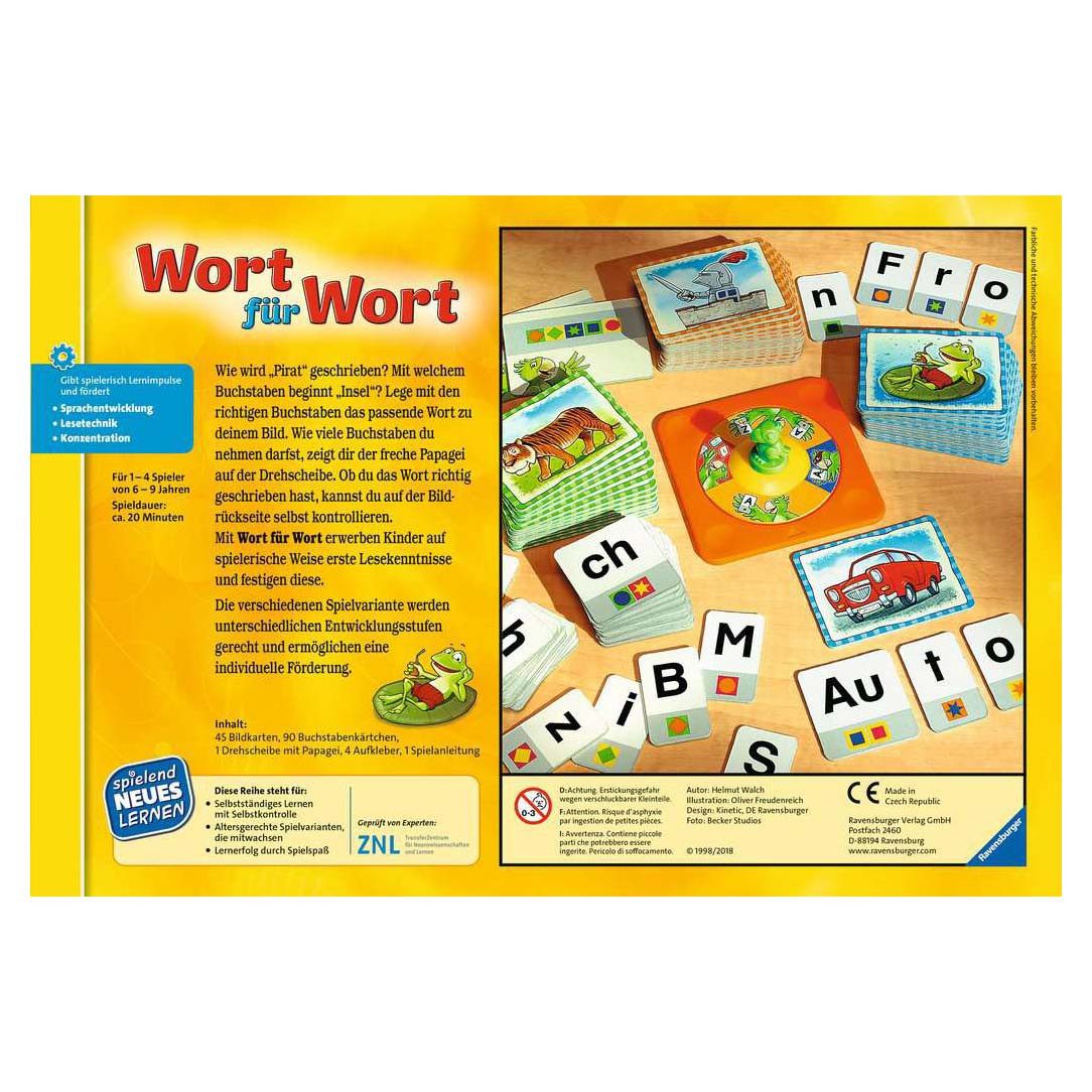 Ravensburger Verlag GmbH Lernspielzeug Ravensburger Lernspiel Wort für Wort günstig online kaufen