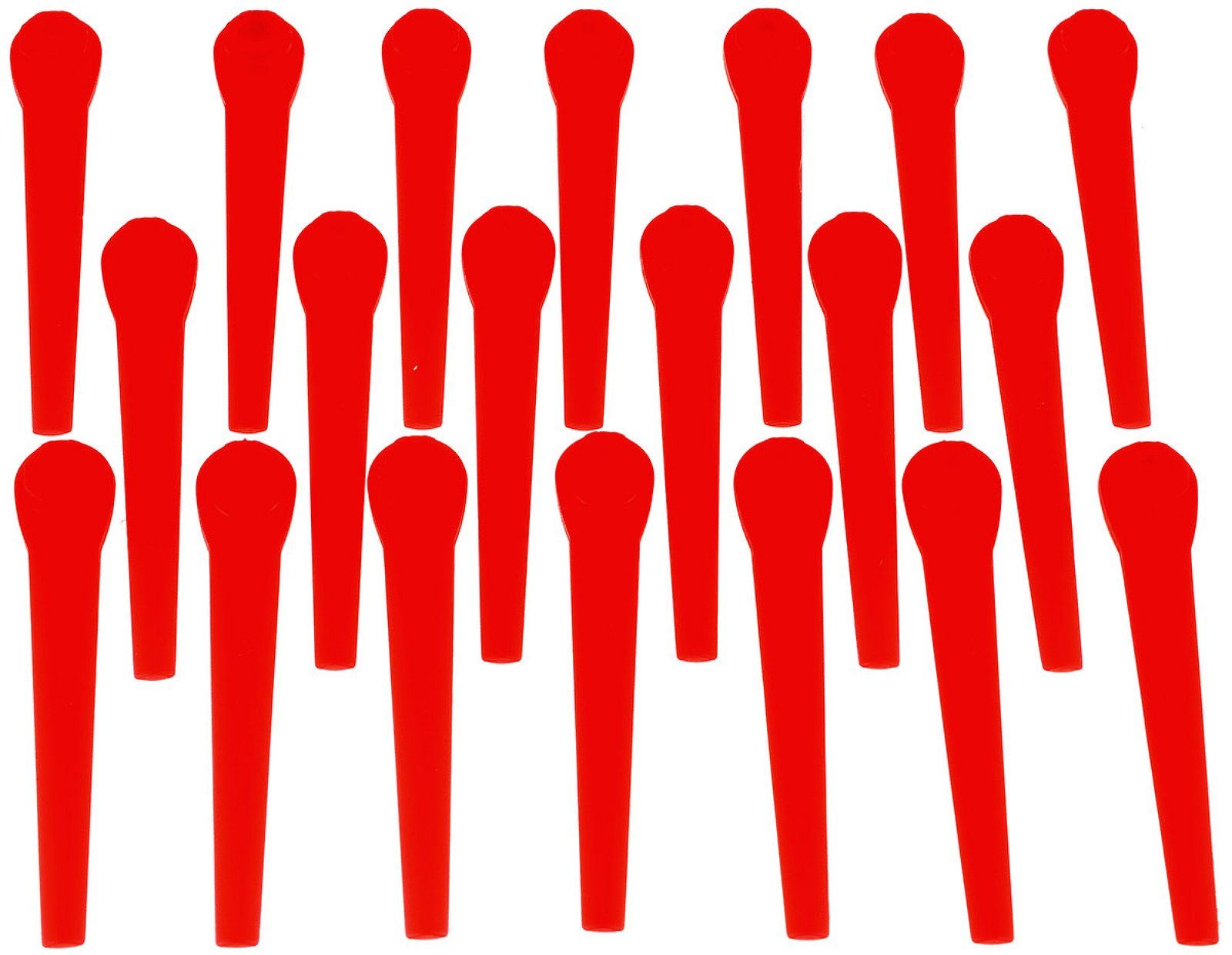 Powery Mährobotermesser 20x Ersatz-Messer für Gardena EasyCut Li-18/23 R (9823-20)