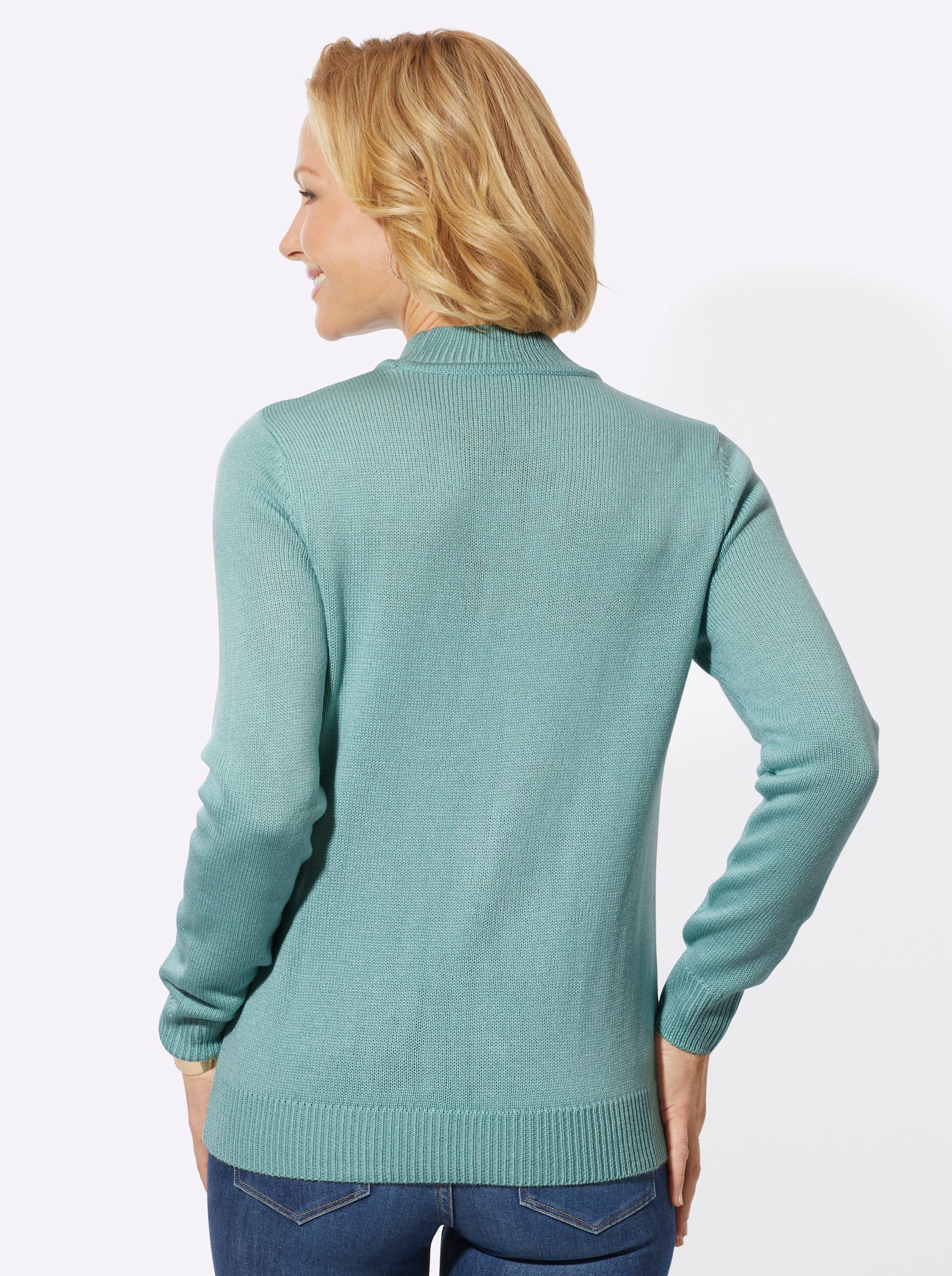 Witt Strickpullover Stehkragenpullover günstig online kaufen