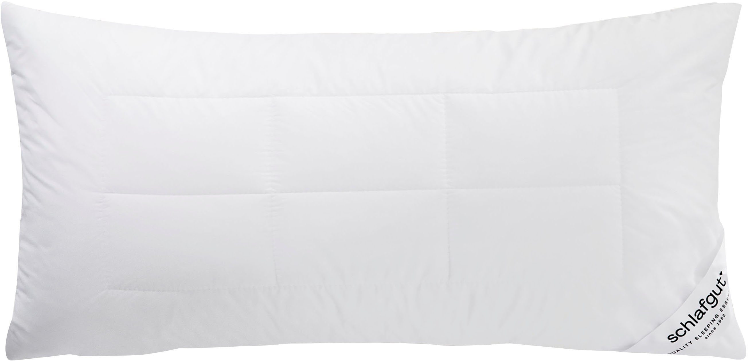 Schlafgut Kunstfaserkopfkissen Premium Kissen, Klimaregulierung durch Hollofil® Allerban®-Füllfasern