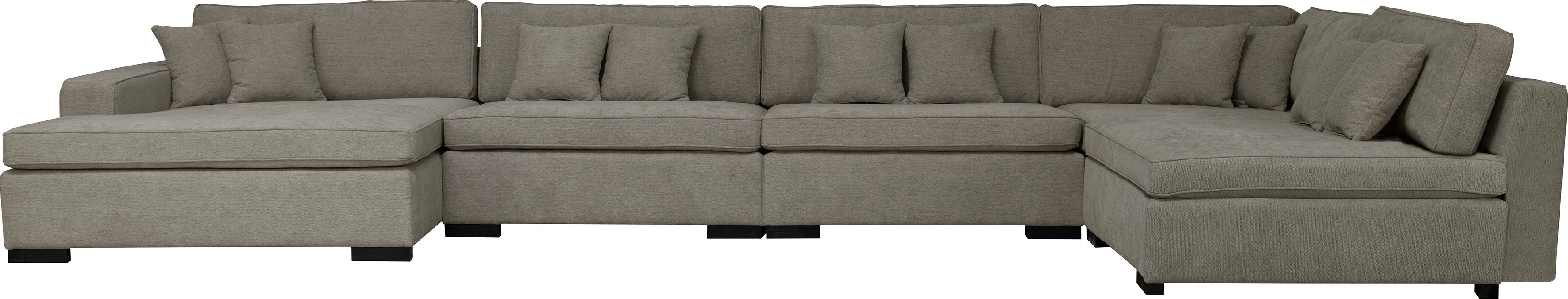 Home affaire Wohnlandschaft Skara U-Form, Lounge-Sofa günstig online kaufen