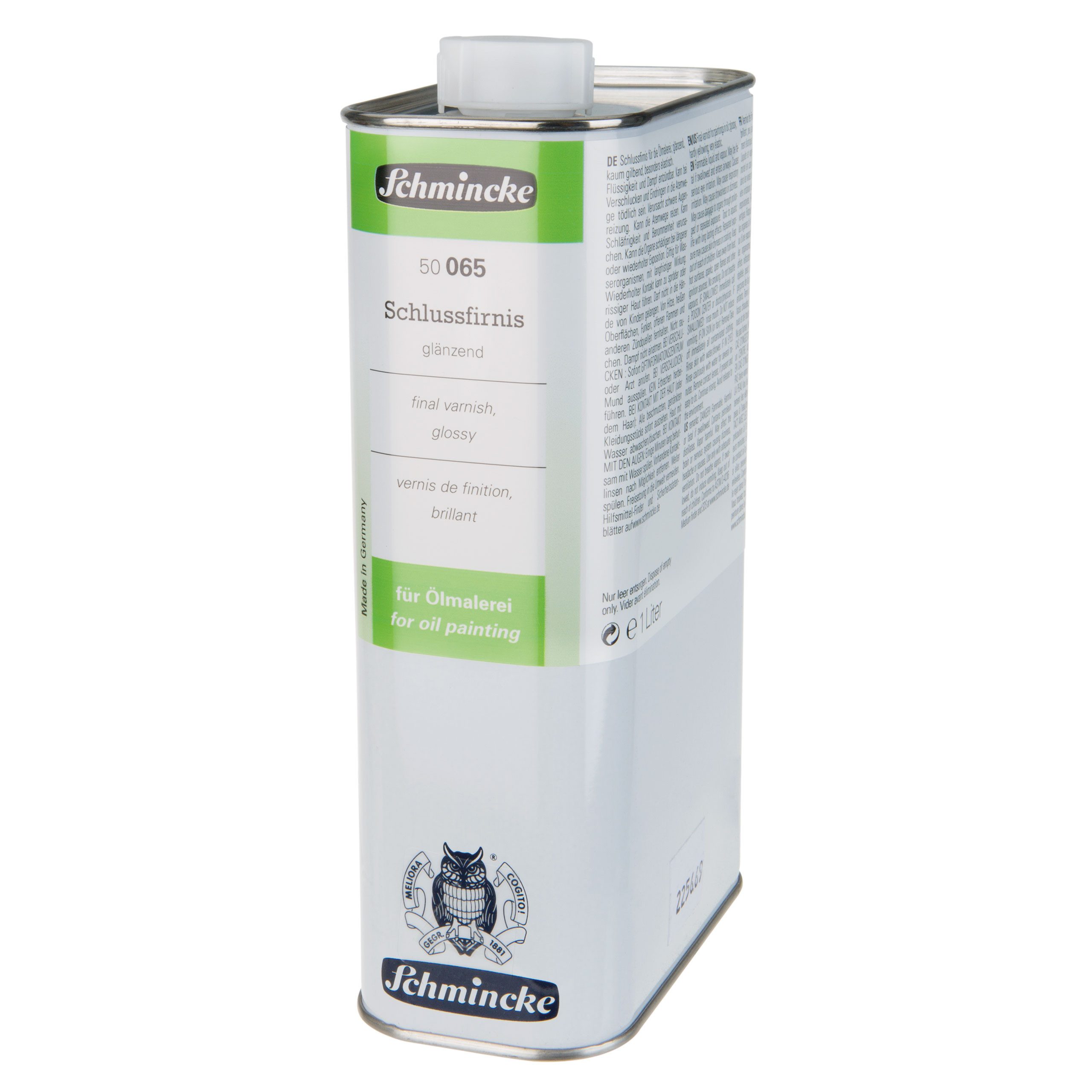 Schmincke Ölfarbe Schlussfirnis - 1000ml Öl Hilfsmittel 50 065 029