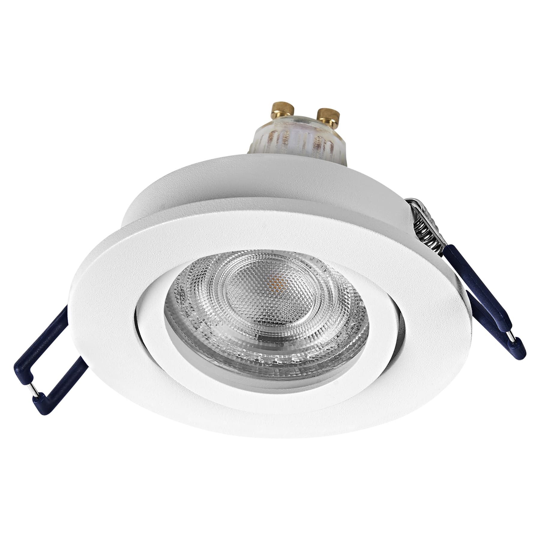 Osram LED Einbauleuchte OSRAM LED-Einbauleuchte, GU10, 4,5 W, 2700K, 400lm, warmweiß, 2700K