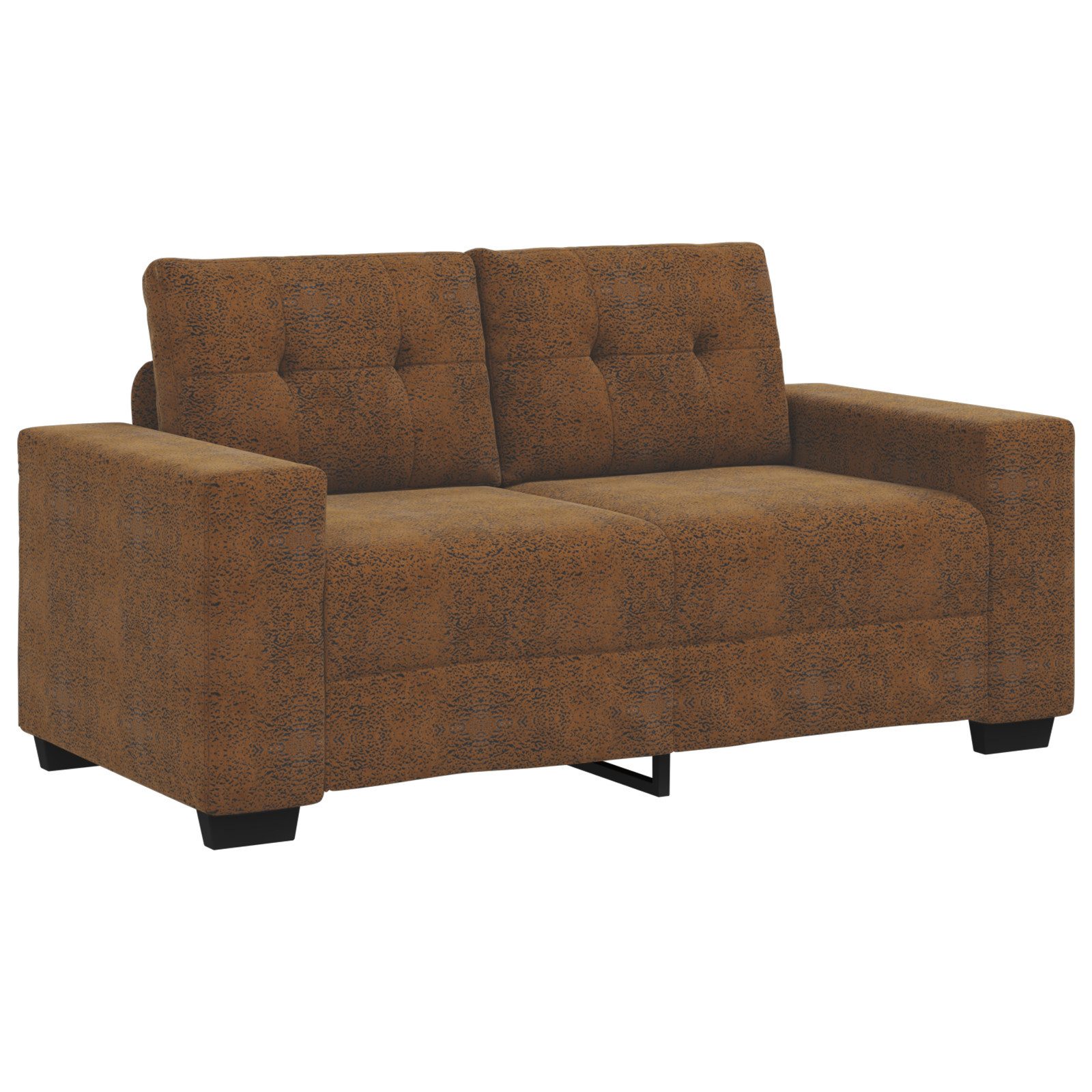 vidaXL Sofa Sofa 2-Sitzer Braun 120 günstig online kaufen