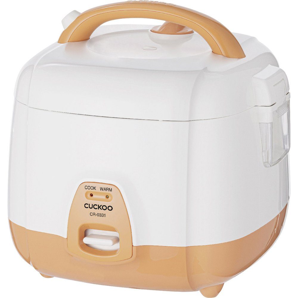 Cuckoo Reiskocher Cuckoo CR-0331 Reiskocher Weiß, Orange, 360.00 W