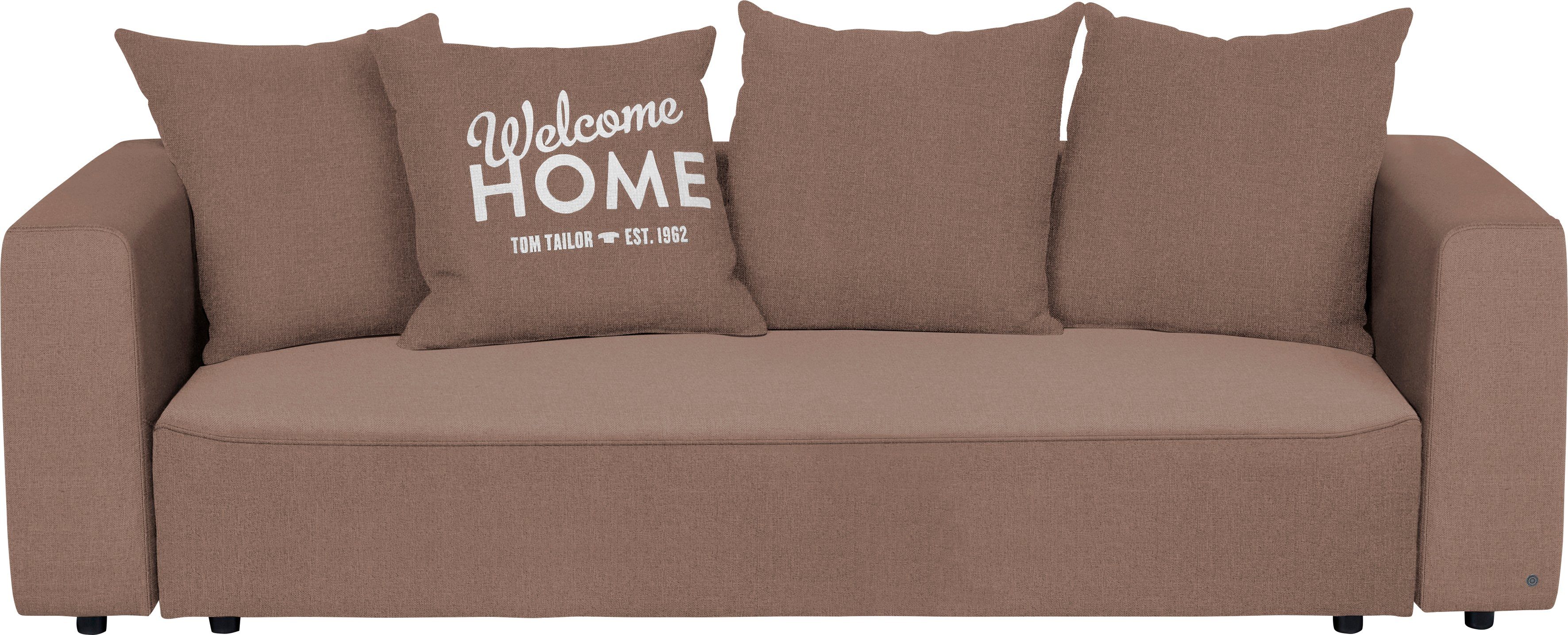 TOM TAILOR HOME Schlafsofa HEAVEN CASUAL SLEEP, aus der COLORS COLLECTION, inklusive Bettfunktion & Bettkasten