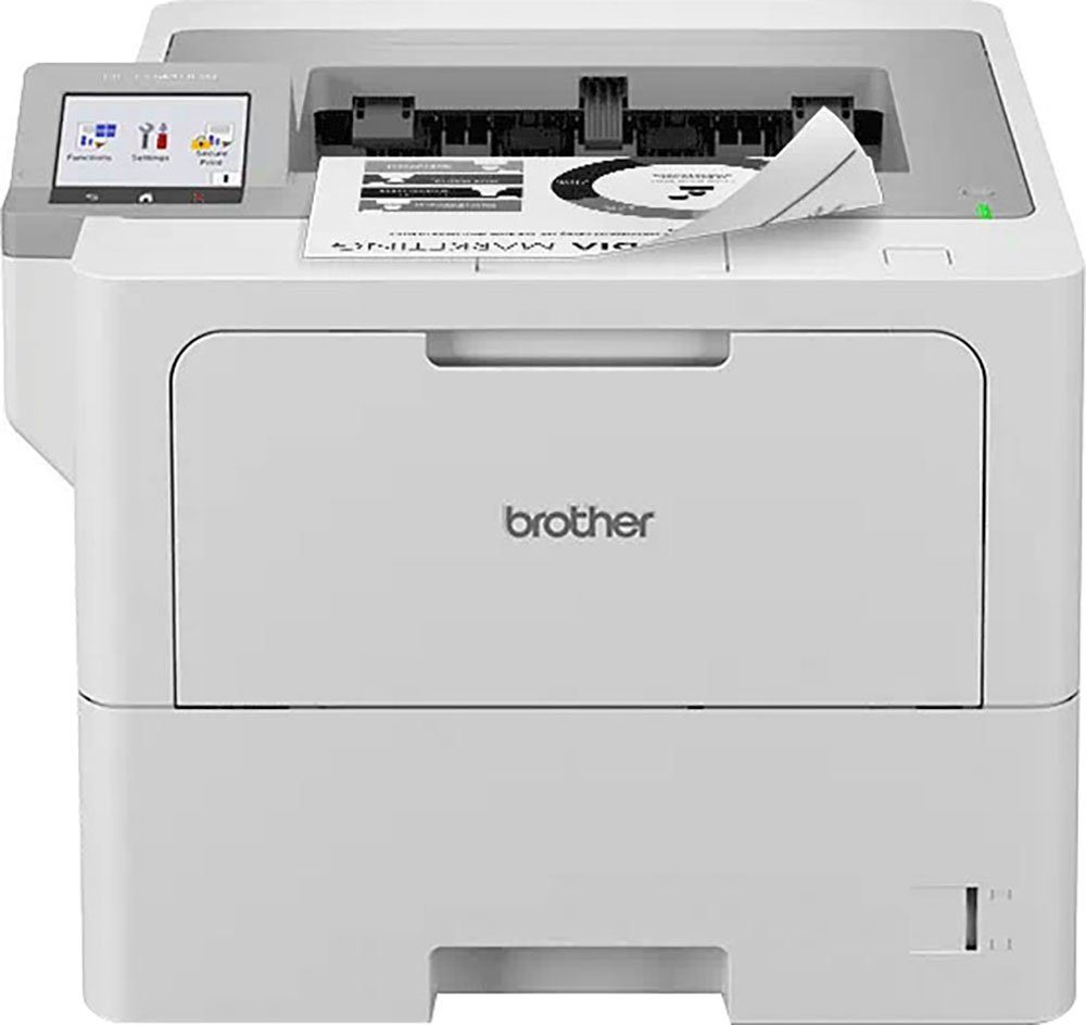 Brother HL-L6410DN WLAN-Drucker, (LAN (Ethernet), NFC, WLAN (Wi-Fi), Wi-Fi  Direct), Formate: A4, A5, A6, B5, Executive, Legal, Letter