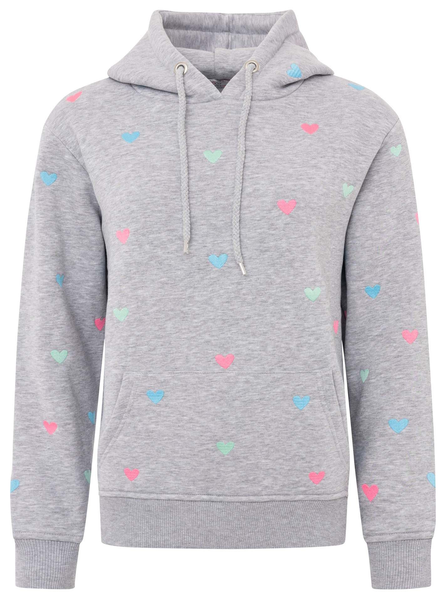 Zwillingsherz Hoodie "Hearts" mit Mini Me Style für Mütter & Töchter günstig online kaufen