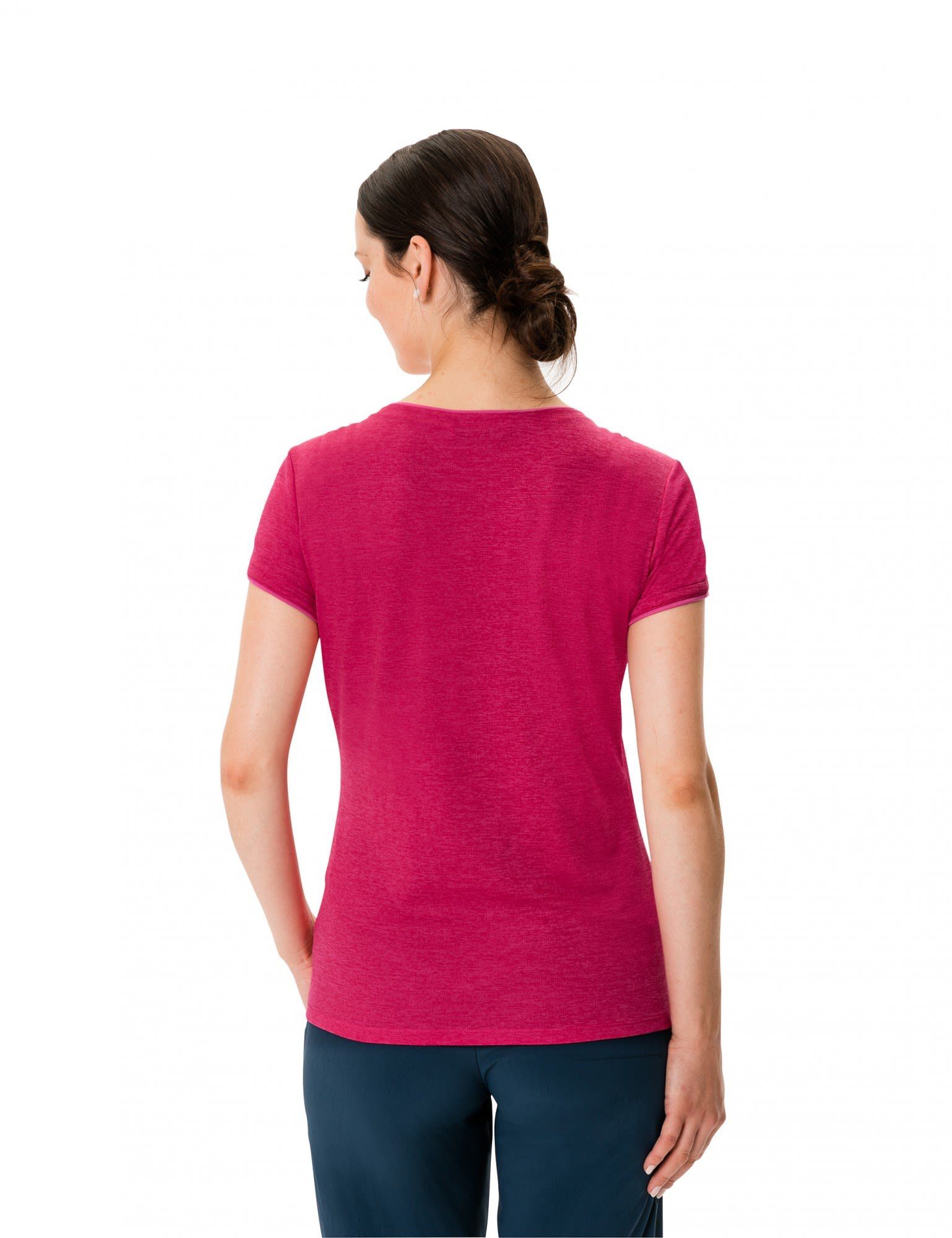 Essential Crimson T-shirt Kurzarm-Shirt Damen Crimson Vaude VAUDE Womens - T-Shirt
