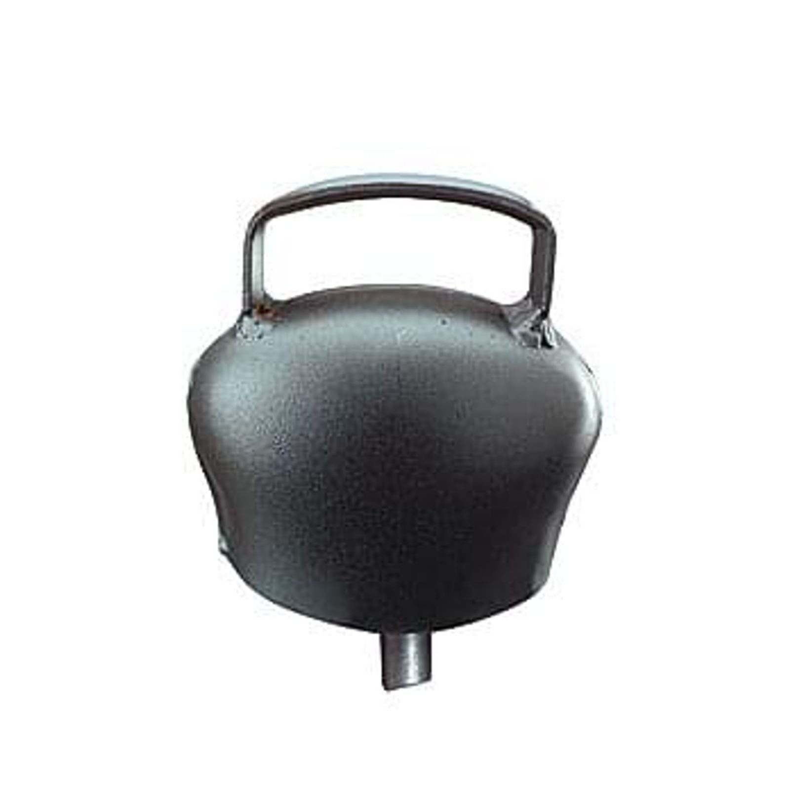 Horizont Glocke BLACKBLUE Stahlglocke gewölbt schwarz ø 64 mm Riemenbreite 50 mm