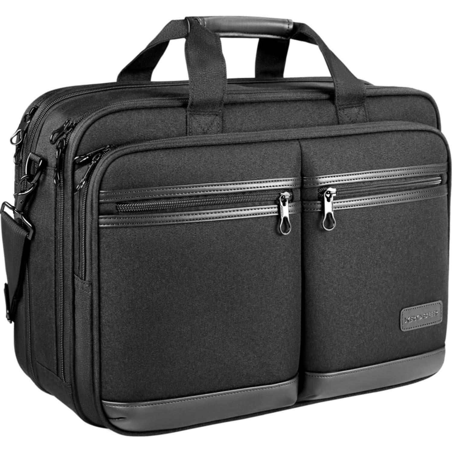 Laptoptasche Laptoptasche 17,3 Zoll RFID Wasserdicht Erweiterbar Umhängetasche