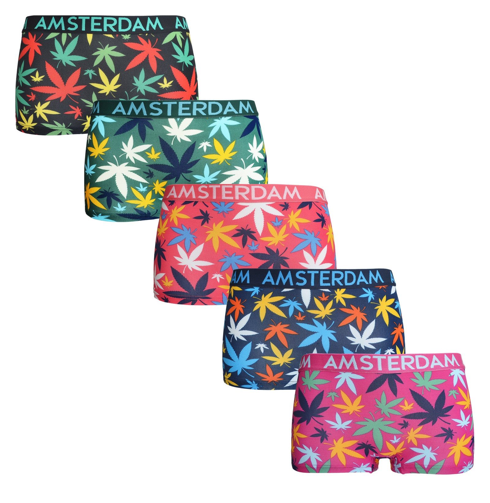 Holland Underwear Panty 5 x Damen Boxershorts Slips Panty Hot Pants Hipster günstig online kaufen