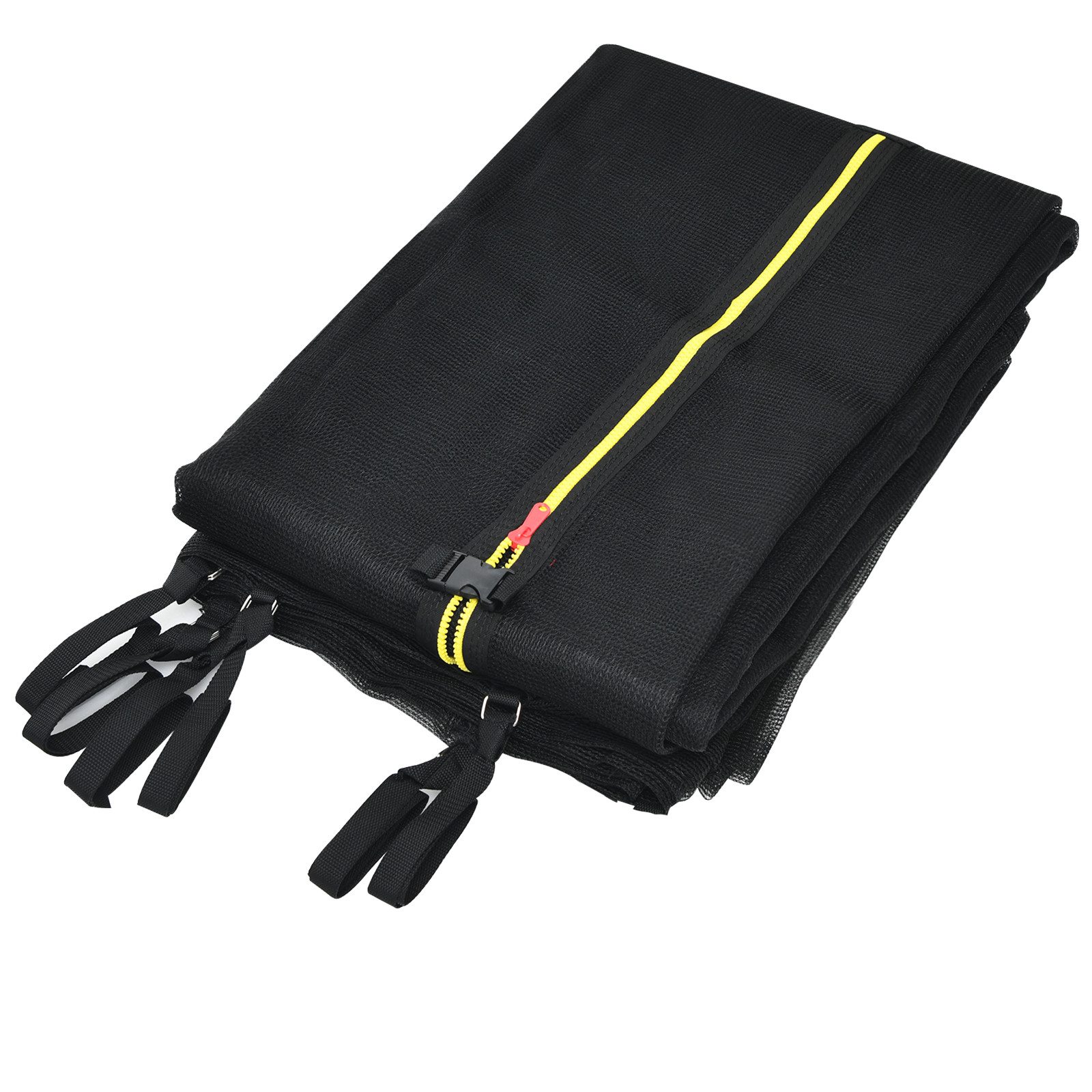 COSTWAY Trampolinnetz Sicherheitsnetz, Ersatznetz innenliegend