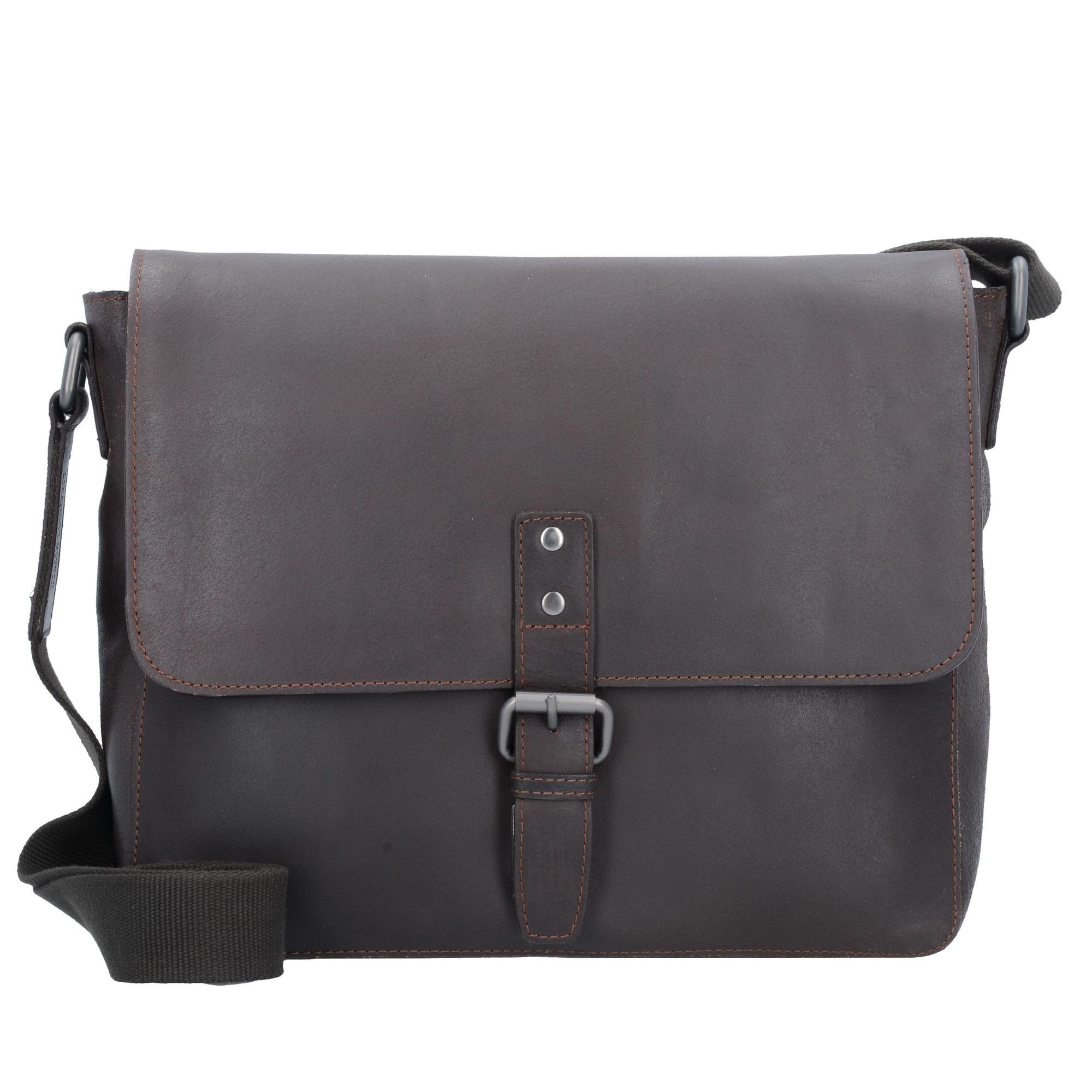 Leder Leonhard braun Bag Dakota, Heyden Messenger