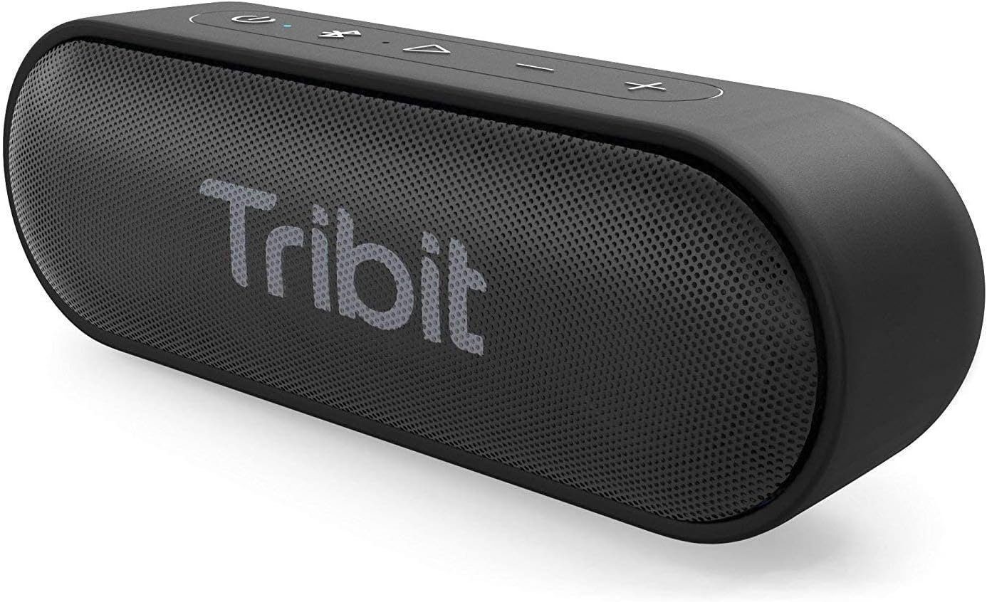 Tribit XSound Go Tragbarer Lautsprecher IPX7 Wasserdicht Bluetooth-Lautsprecher (Bluetooth, 16 W, 12W Tragbarer Lautsprecher Lauter Stereoklang, 24 Stunden Spielzeit)