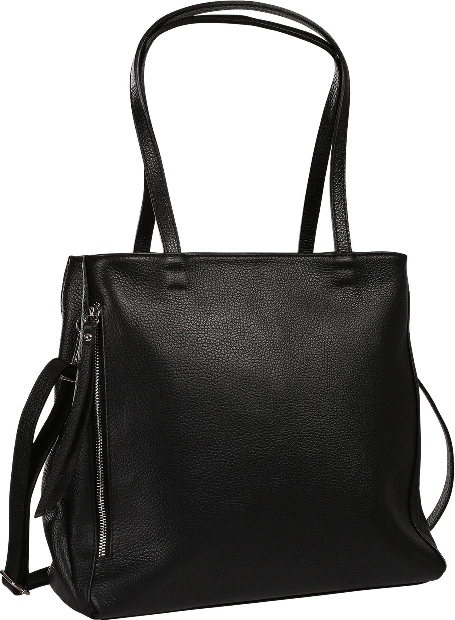 Schultertasche Toscanto Tasche schwarz Schultertasche