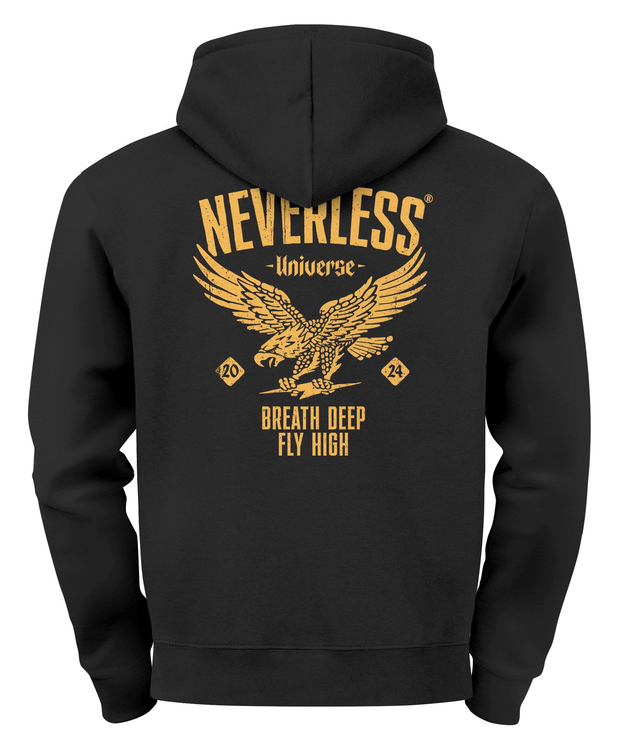 Neverless Hoodie Neverless® Hoodie Backprint Herren günstig online kaufen