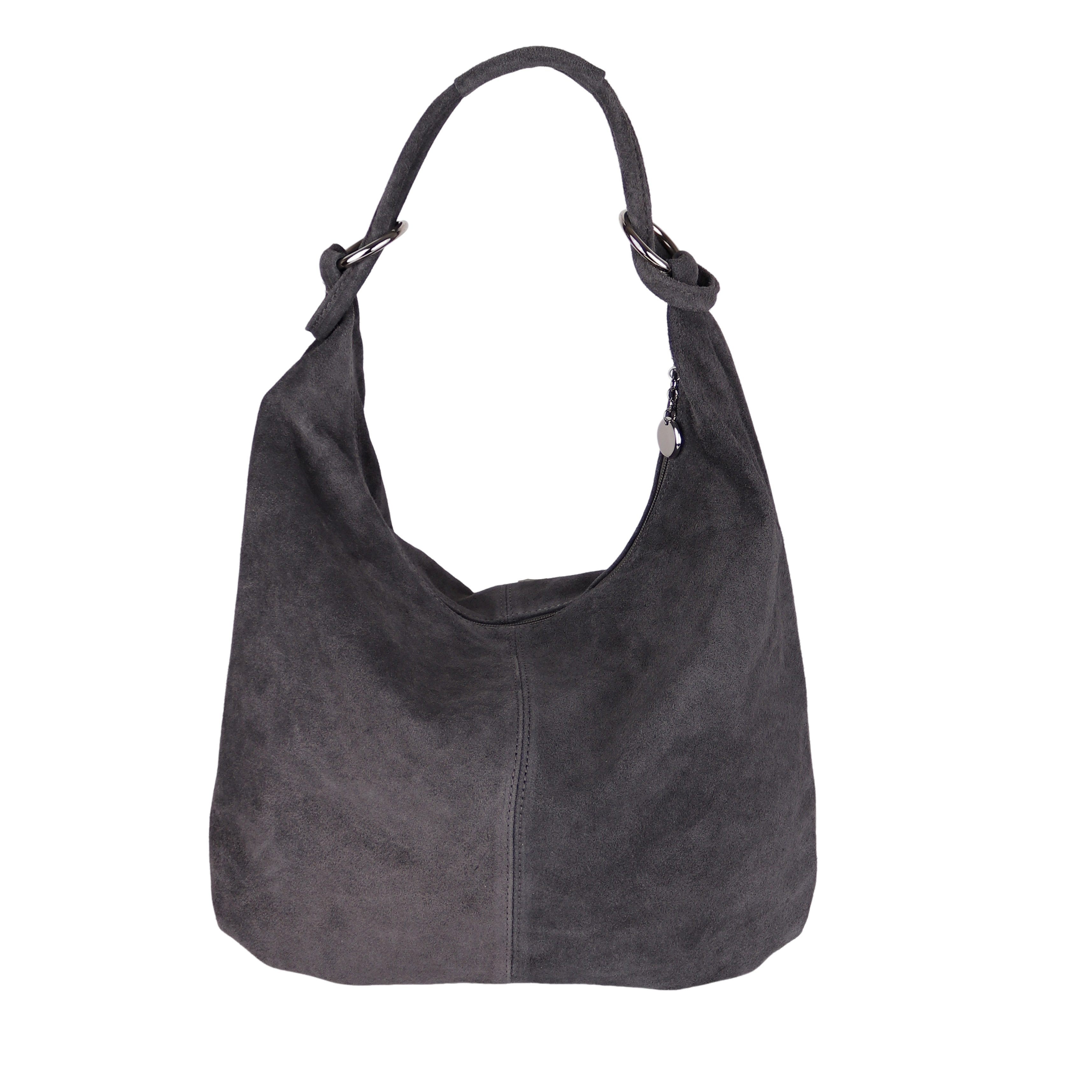 MIRROSI Umhängetasche Damen, Crossbody Bag, Echtleder Made In Italy  1 Gurt Verstellbaren Schulterriemen 30x24 50x9cm Bxhxt Viel Stauraum S0hax08f