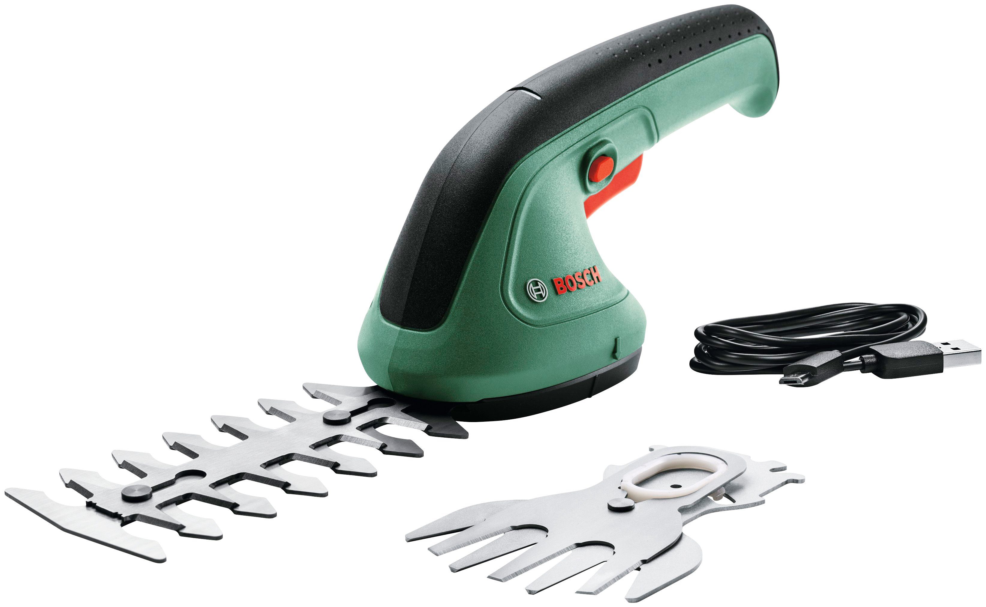 Bosch Home & Garden Akku-Gras- und Strauchscherenset EasyShear, mit fest verbauten 3,6 V Akku