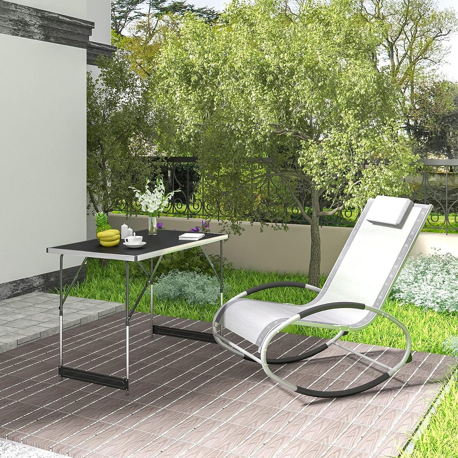 Woltu Campingtisch (1-St), Klapptisch höhenverstellbar, Aluminium günstig online kaufen