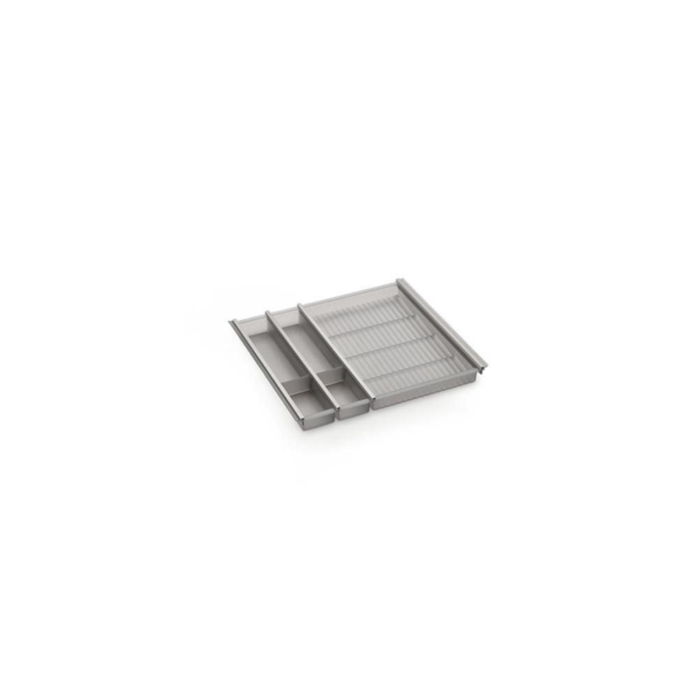 Naber Besteckeinsatz Naber Cuisio 60 G, Besteckeinsatz, graphit-transluzent