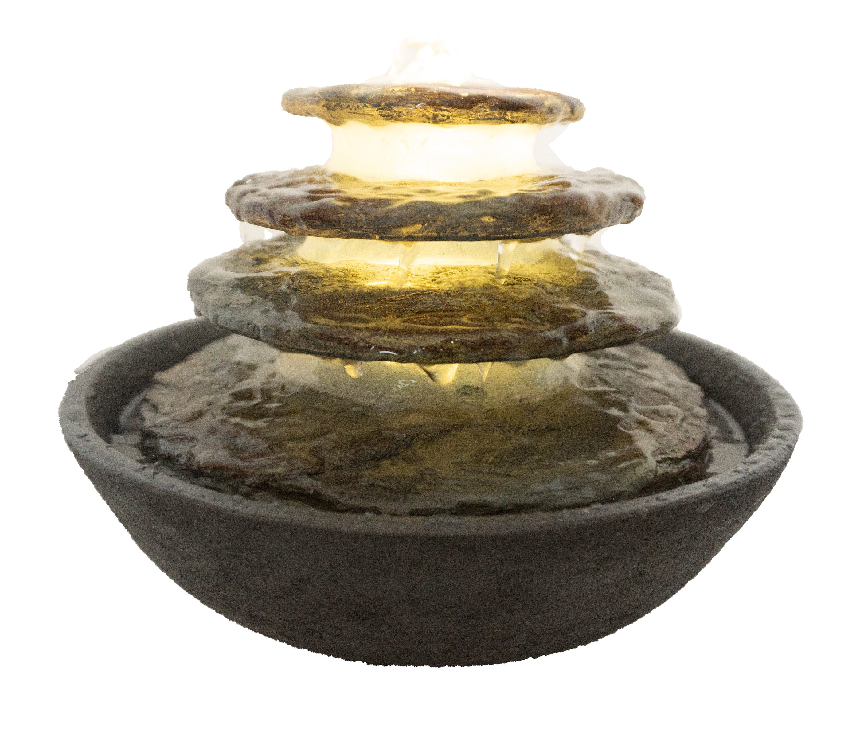 Dehner Zimmerbrunnen Hoku, Polyresin, ca. 24.5 günstig online kaufen