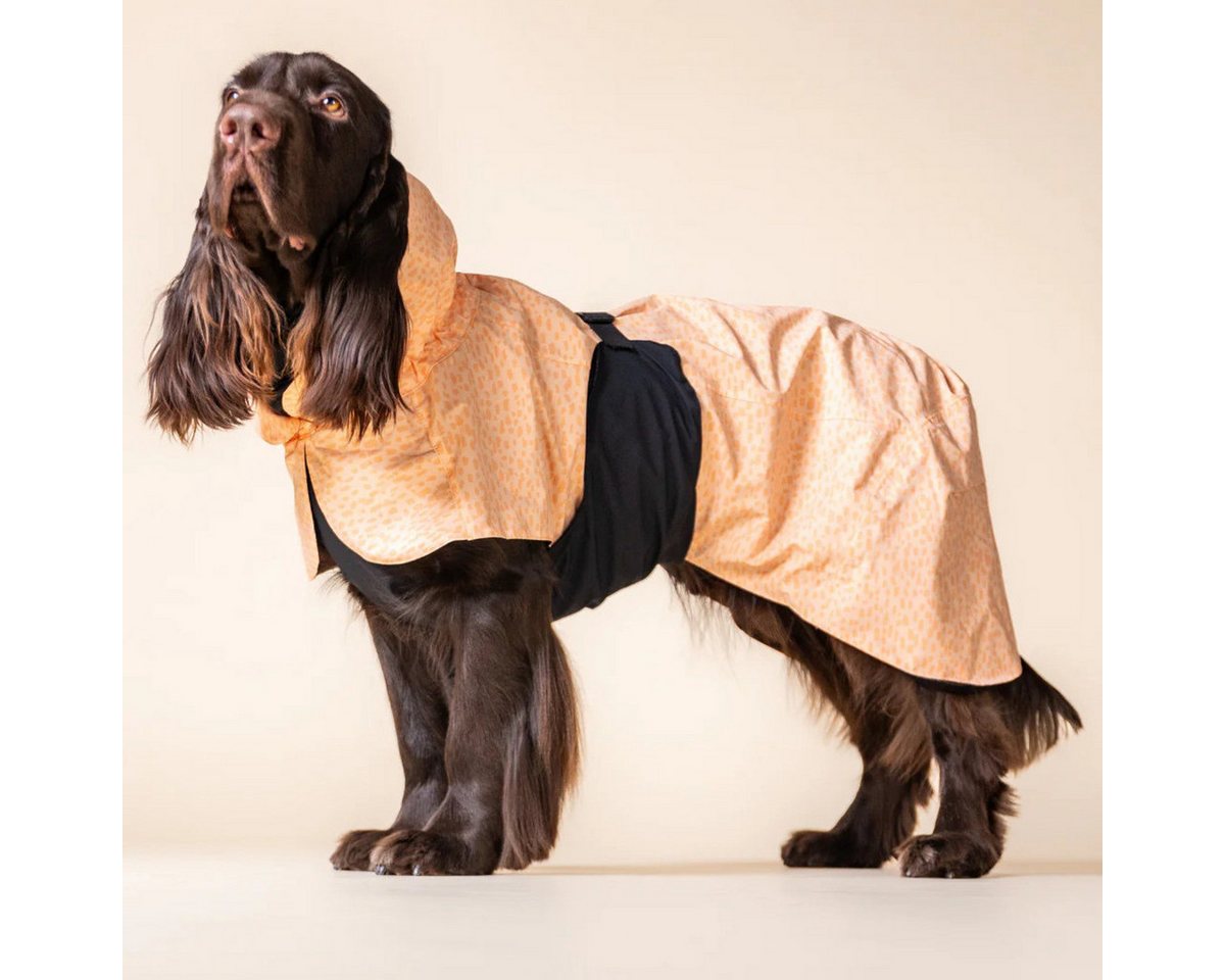 Thumbnail - PAIKKA Hunderegenmantel Hunde Regenmantel "Raincoat" 2.0 pfirsich