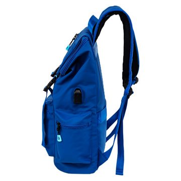 ANEMOSS Laptoprucksack Anemoss Laptop-Rucksack, Marineblau (1-tlg)