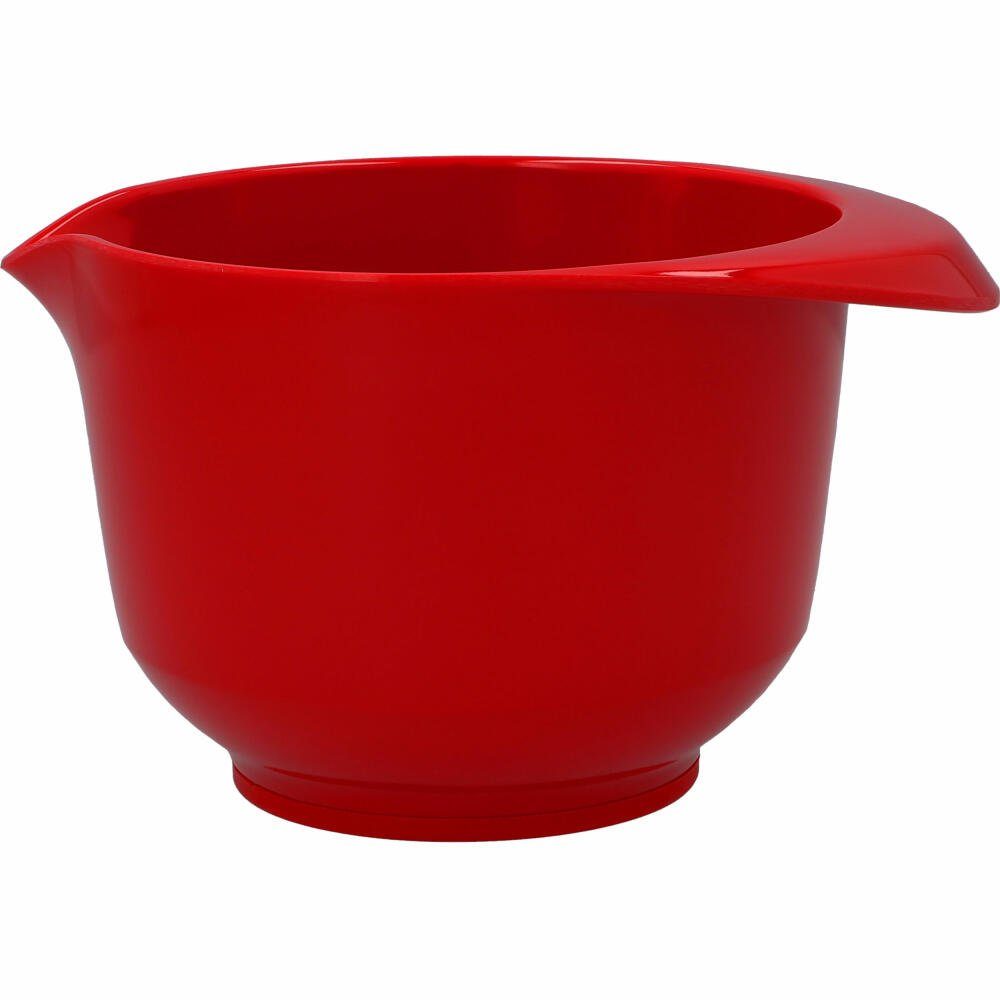 Birkmann Rührschüssel Colour Kunststoff Bowl 750 ml, Rot