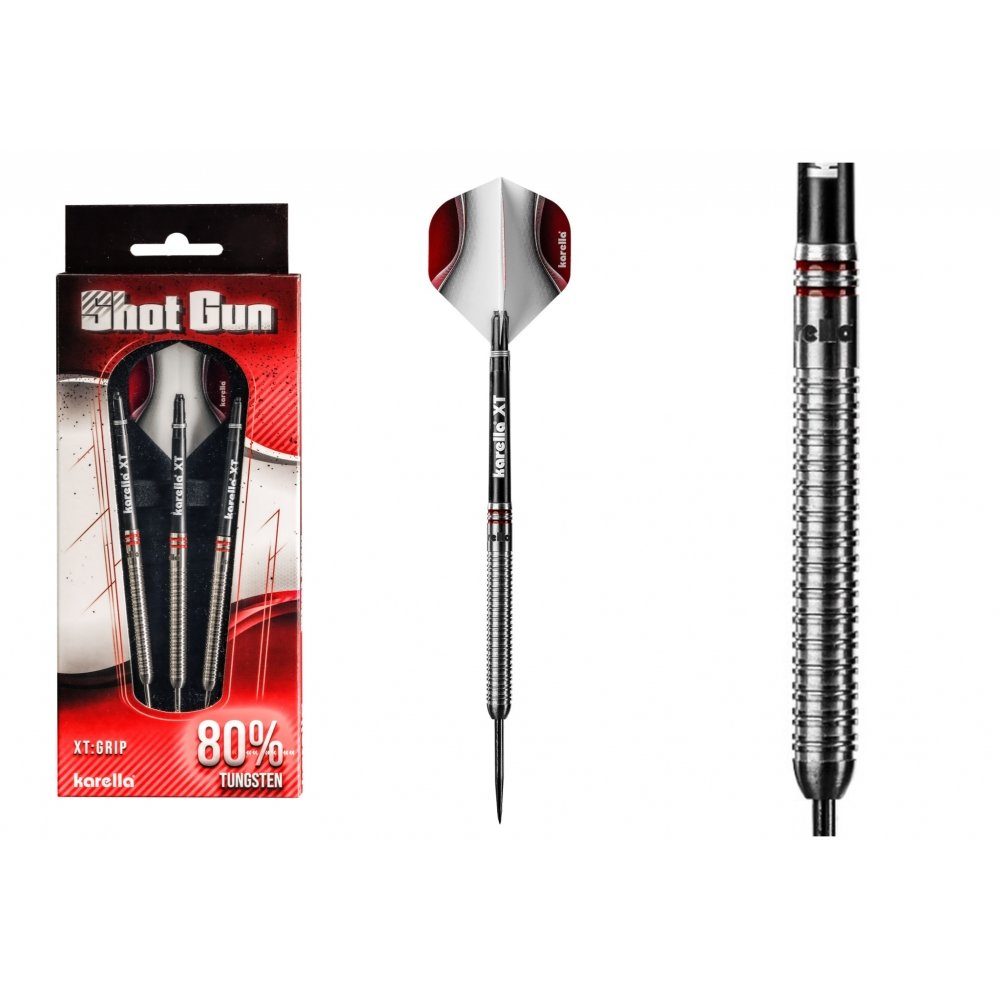 Dartpfeil Steeldart ShotGun silver, 80% Tungsten - 22g