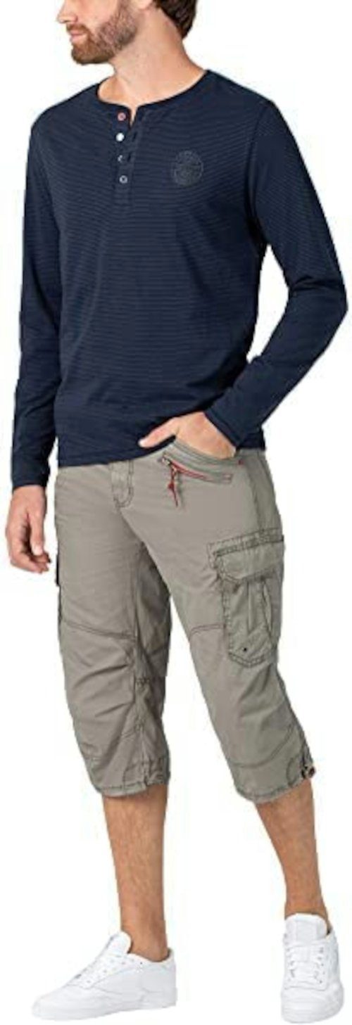 TIMEZONE Cargoshorts Miles TZ 3/4 Cargoshorts in Military Grey – Bild 4 von 5