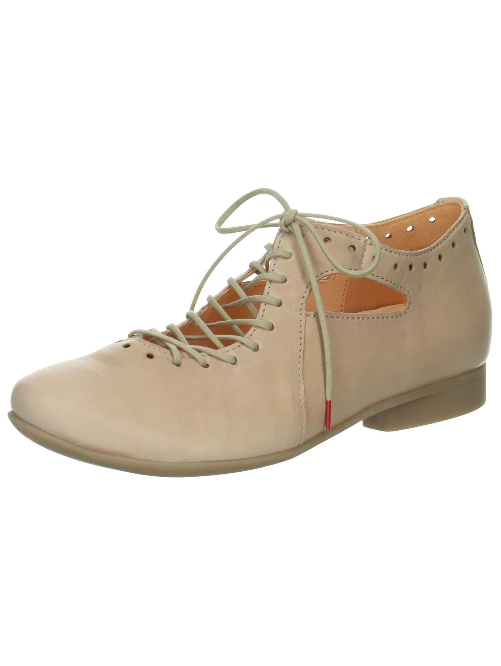 Halbschuhe Leder . Schnürschuh
