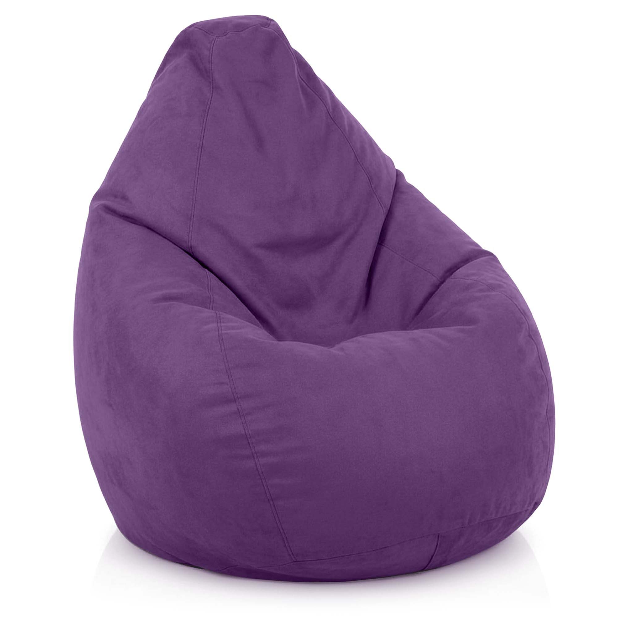 Green Bean Sitzsack Kinder Sitzsack Drop 60x60x90cm (mit Rückenlehne 60x60x90cm - Indoor Sitzkissen 220L EPS-Perlen Füllung, Kuschelig Waschbar), Bean Bag Bodenkissen Lounge Chair Sitzhocker Kindersitzsack