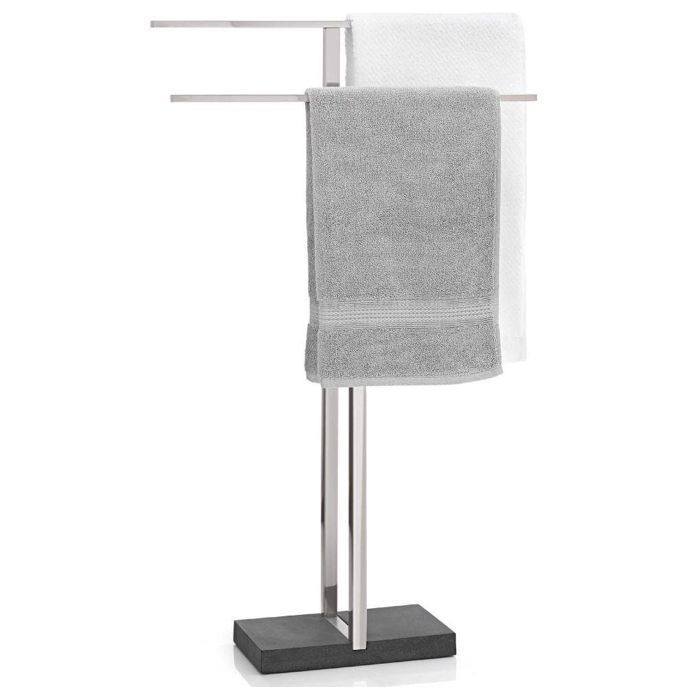 blomus Handtuchständer Handtuchständer Menoto, Handtuchhalter, Edelstahl matt / Polystone