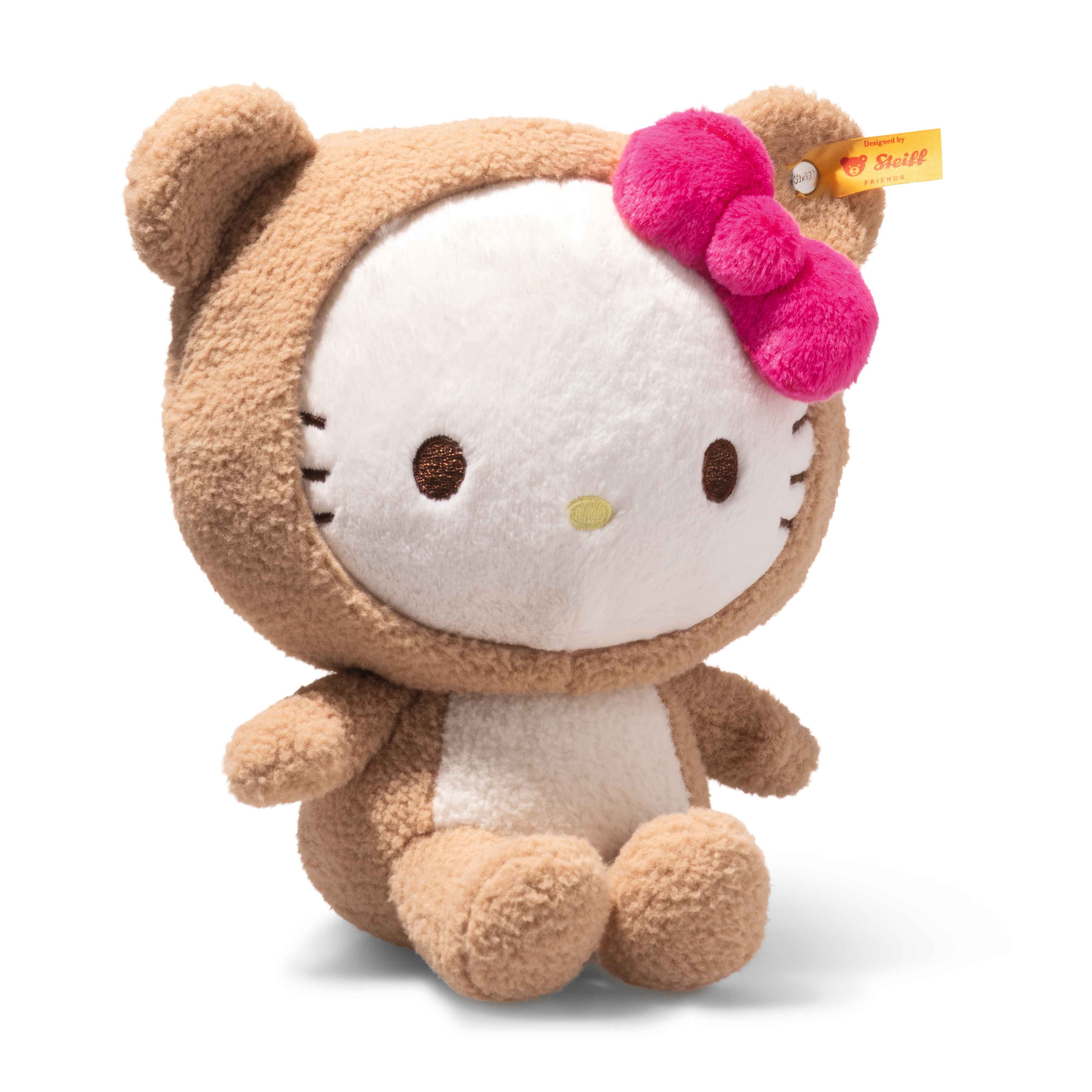 Steiff Plüschfigur Hello Kitty Teddybär 20cm beige