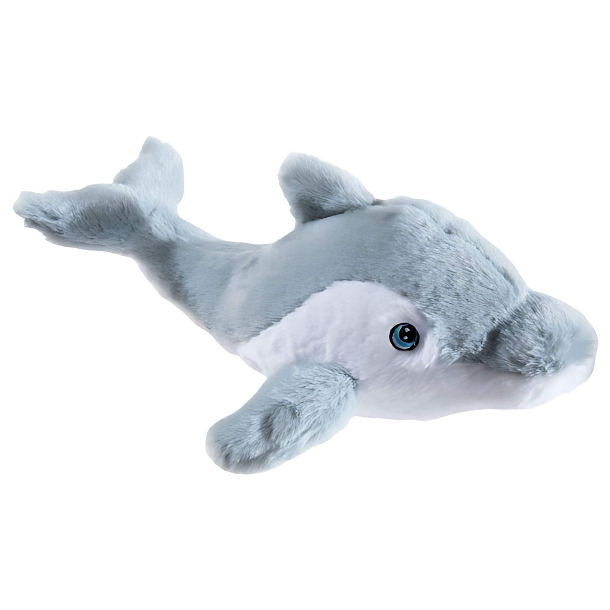 Heunec® Plüschfigur Heunec BOTTLE 2 BUDDY GRS Delfin Größe 30 cm