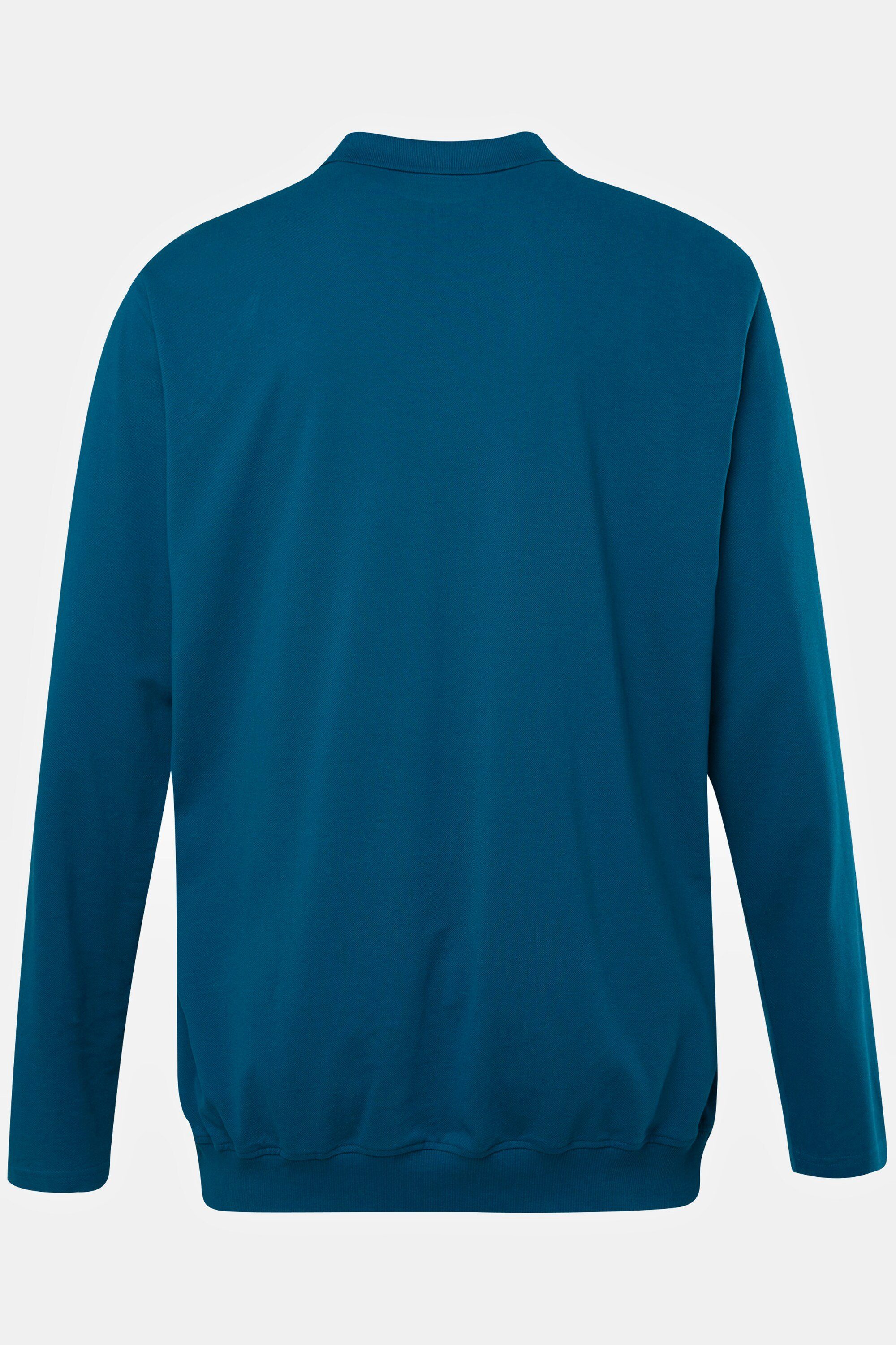 JP1880 Poloshirt Poloshirt Bauchfit Basic Langarm Piqué
