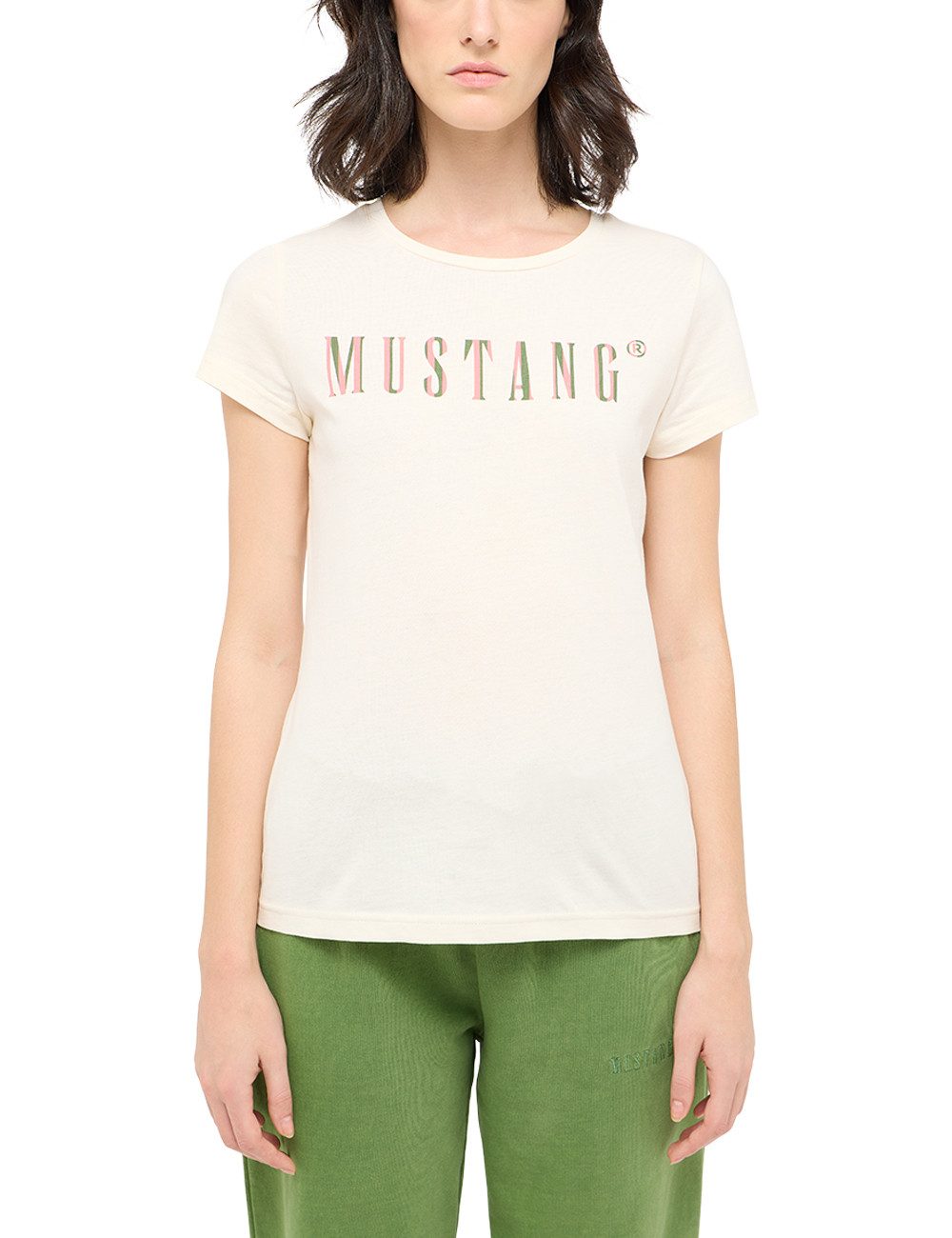 MUSTANG Kurzarmshirt Damen Style Loa günstig online kaufen