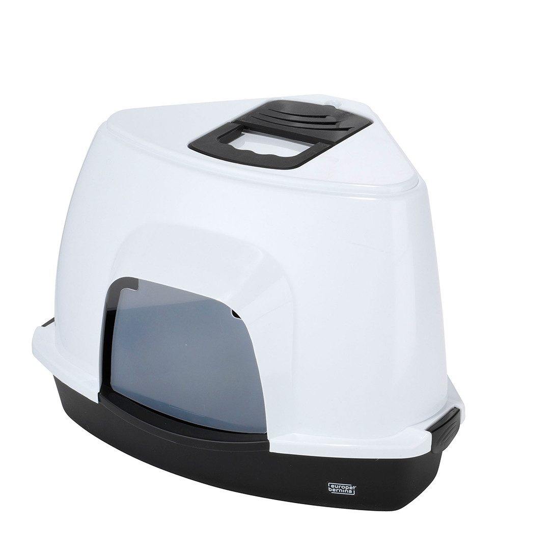 EBI Katzentoilette EBI Eck-Katzentoilette Prism M - schwarz